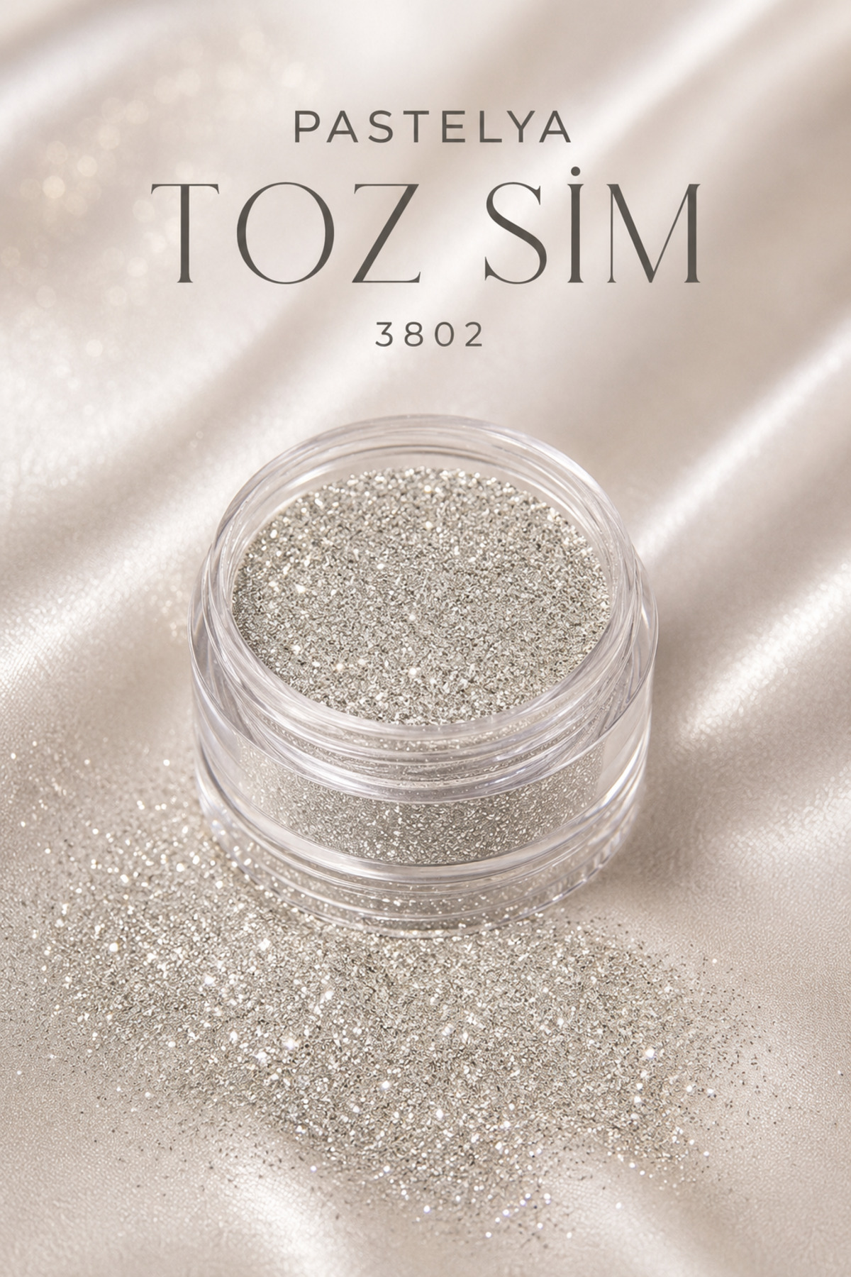 Glitter Sim Göz Farı Yüz ve Vücut Parıltısı Glitter Sim Far 3802-1/256 — سفید EY3802-1-256