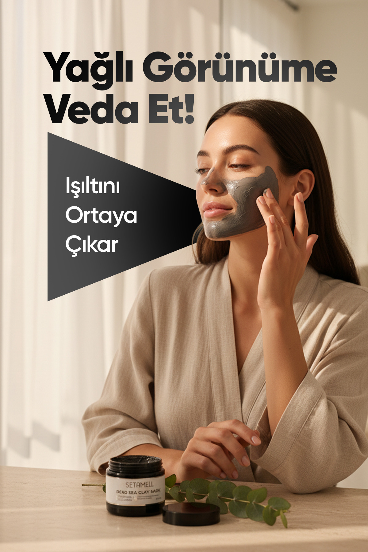 Ölü Deniz Maskesi Kolejenli Siyah Nokta Sivılce Ve Yaslanma - Karşıtı - Collegen Mask — SETAMELL-1 — تصویر 5 از 8
