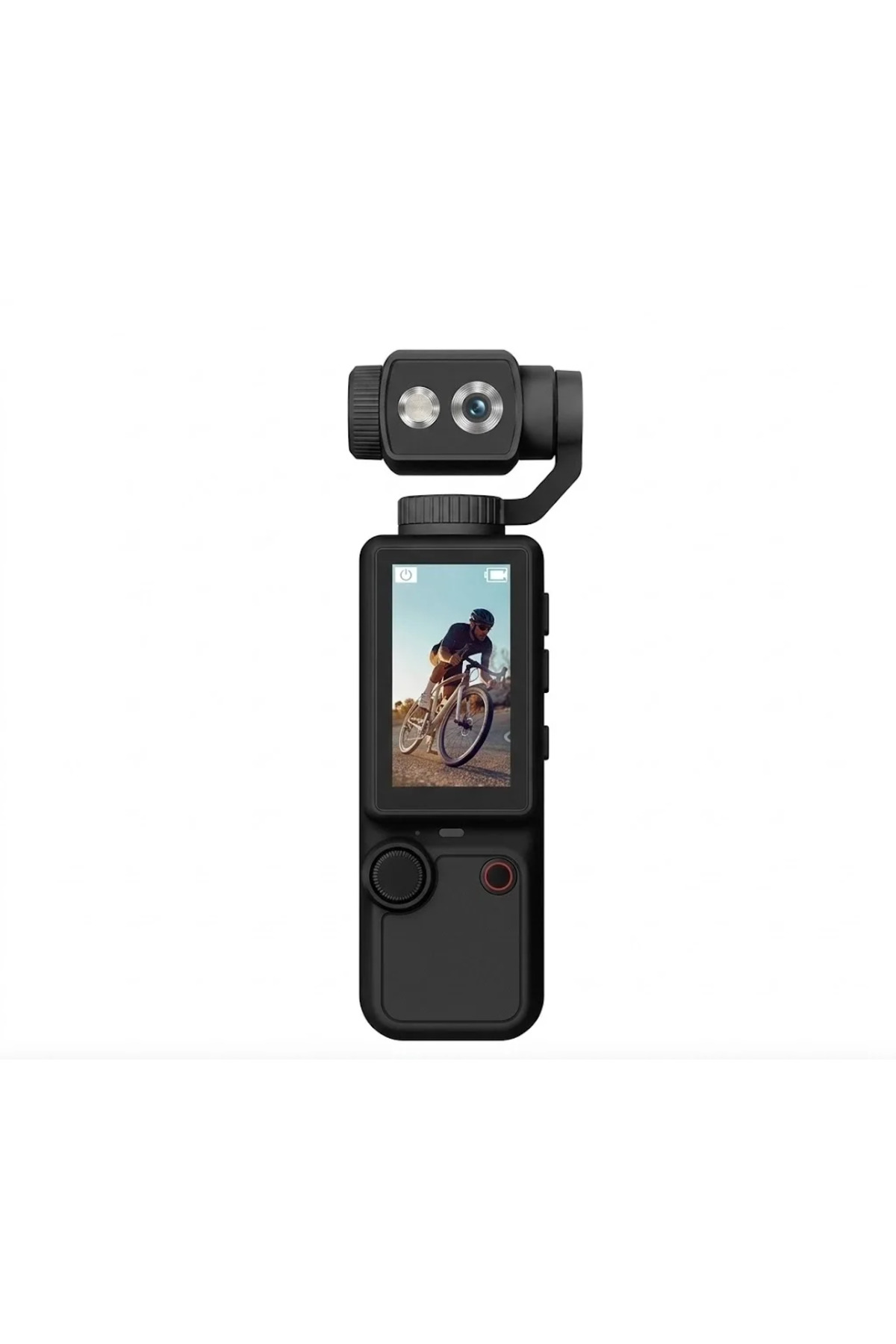 magicool Q8 4k Ultra Hd Taşınabilir Vlog Spor Ve Aksiyon Kamerası 2.0’’ Döndürülebilir Ips Ekran Siyah