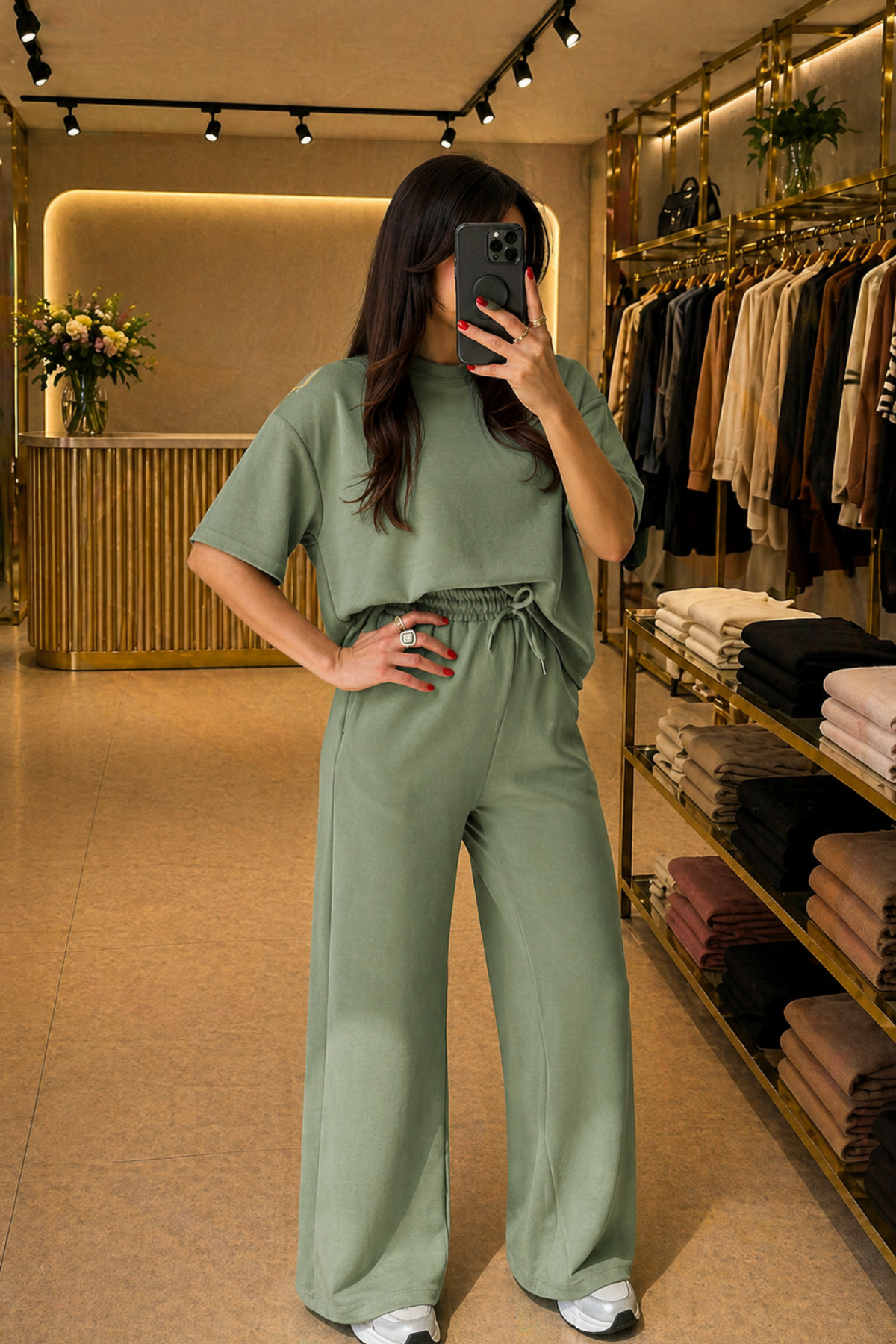 Women's Oversize Shabby Suit One Shoulder Detailed Comfortable Cut Daily Combination