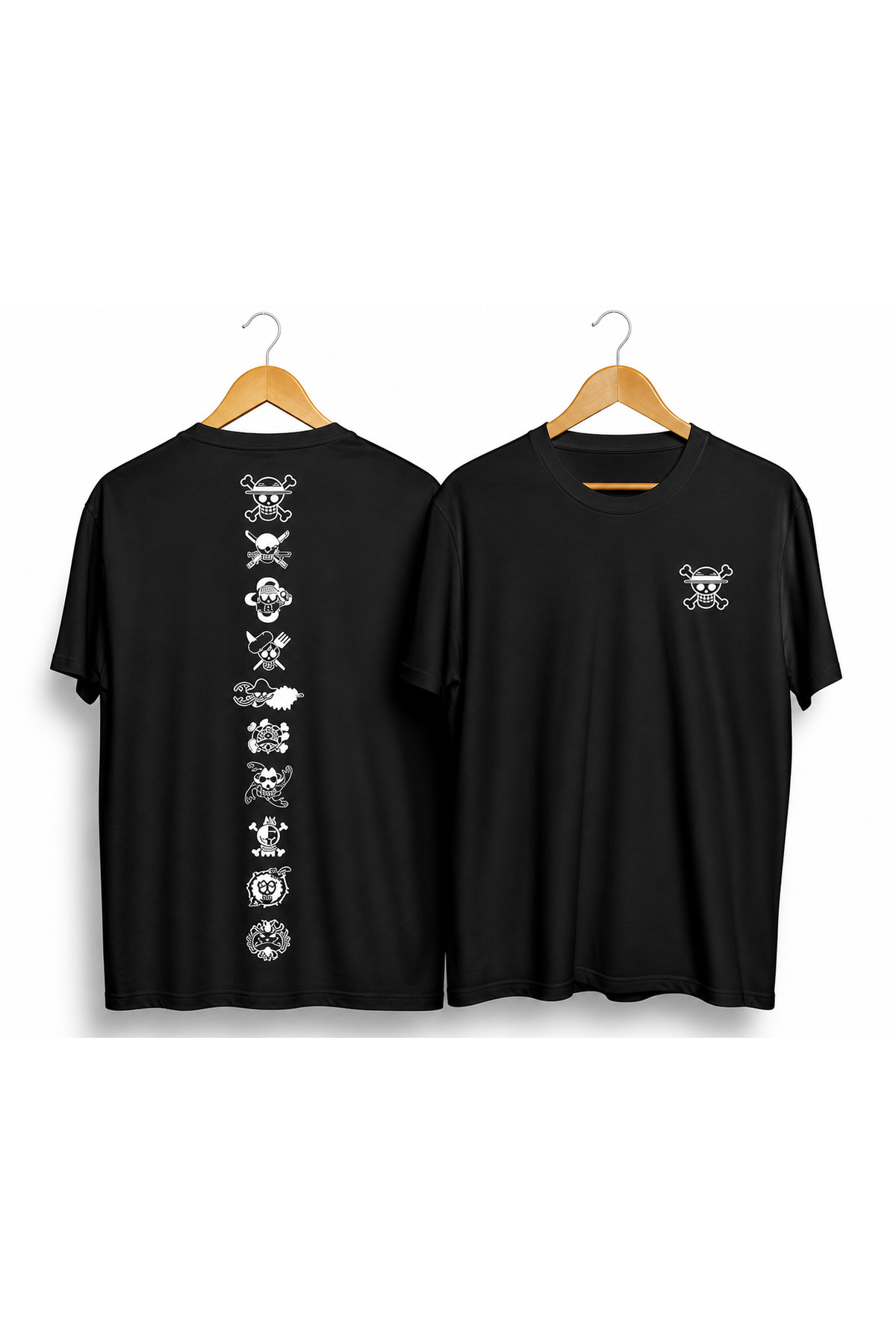 barsdepo One Pİece Baskılı Oversize Unisex Tişört – Anime