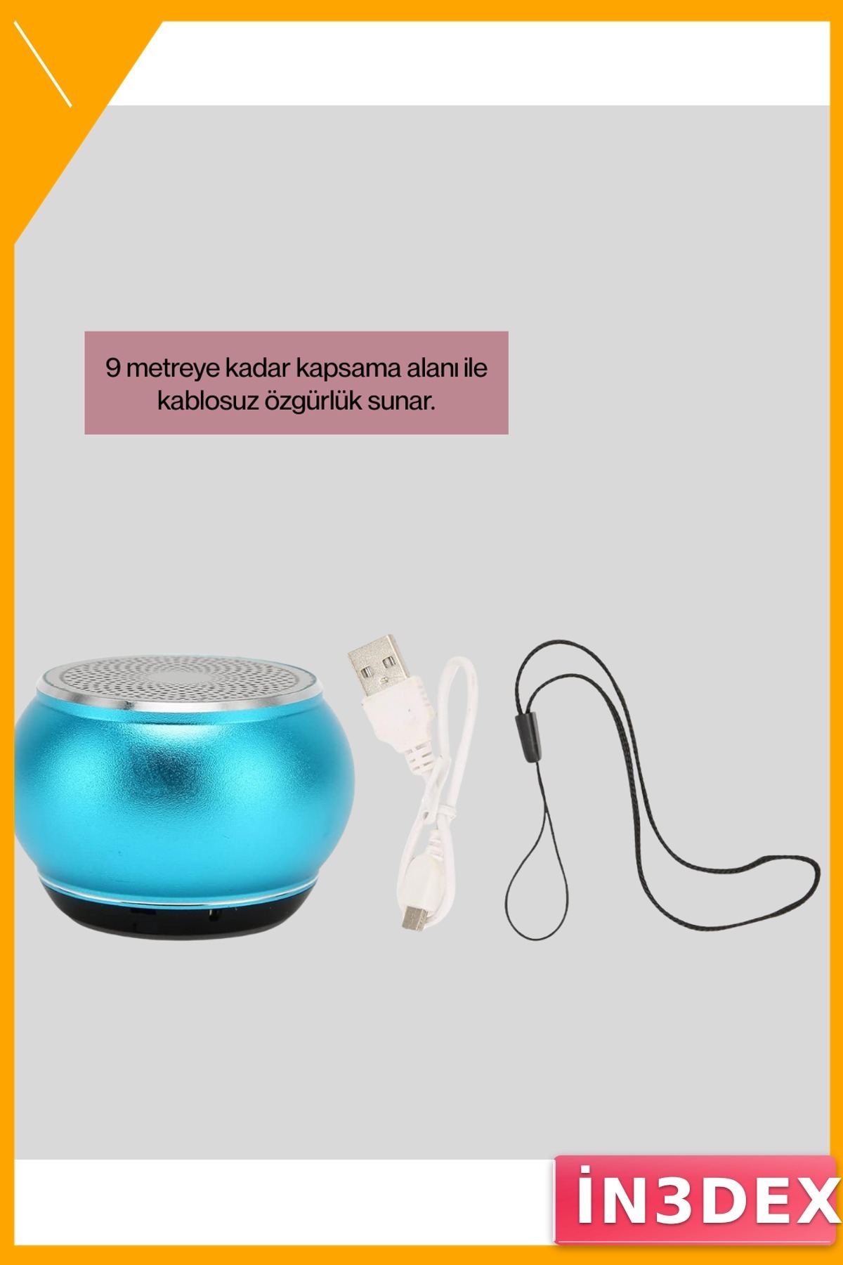 Taşınabilir Bluetooth Hoparlör Eller Serbest Arama Otomatik Bağlantı