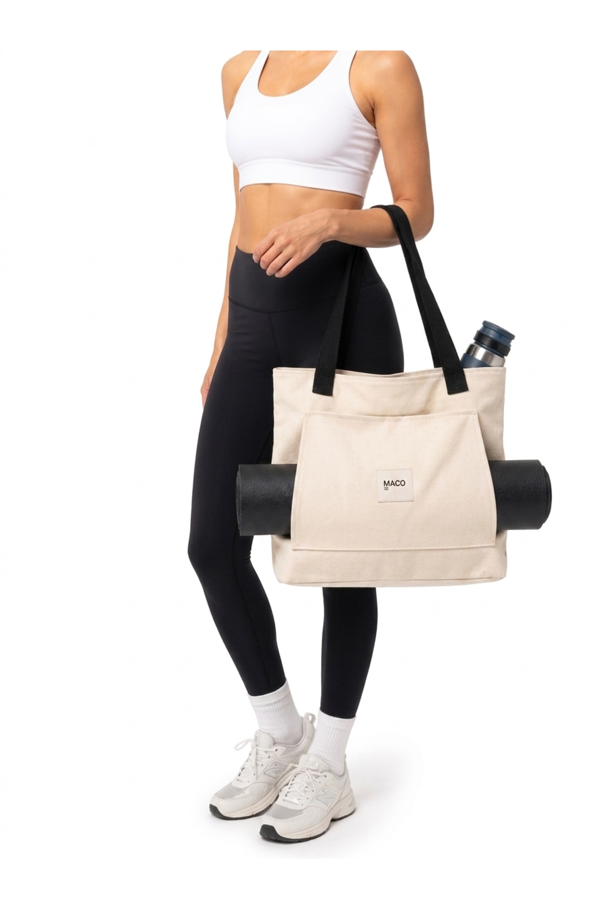 ヨガ・ピラティス Maco Maco collection Mat Bölmeli Yoga ve Pilates Spor Çantası - Fiyatı