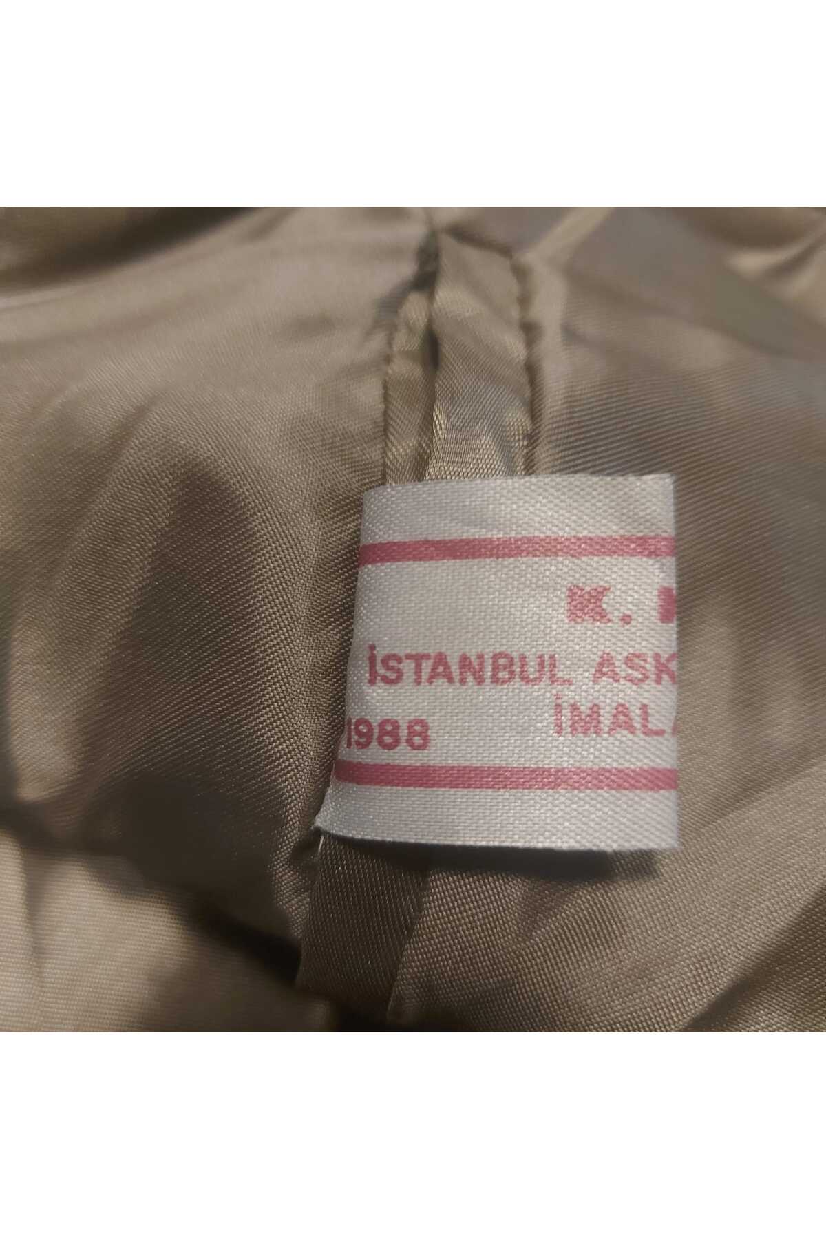 kho military design Haki Renk 1988 KKK Sb.(Apoletli) Yün Kaput (48-50/M Beden) Sıfır Ürün görsel 2