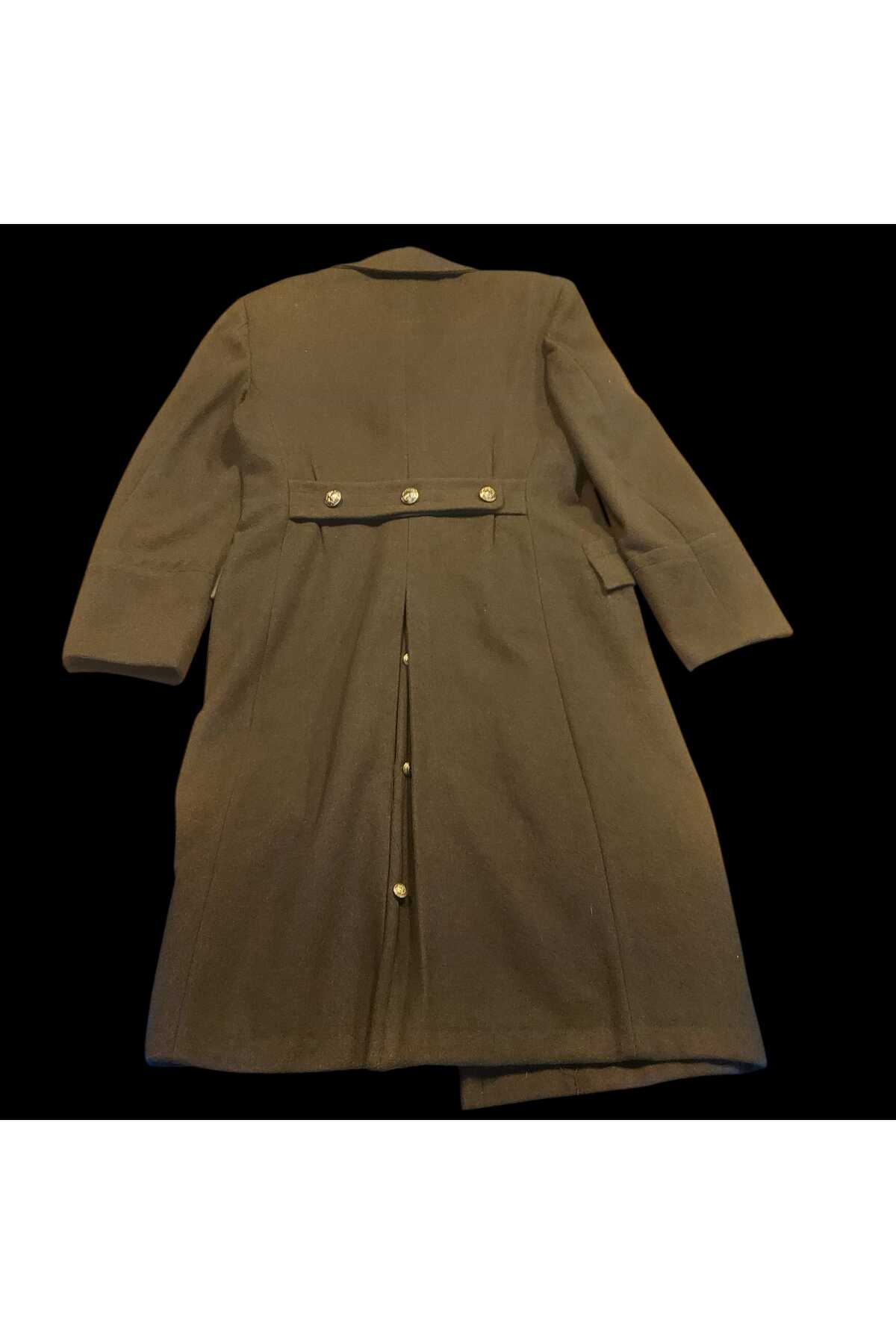 kho military design Haki Renk 1988 KKK Sb.(Apoletli) Yün Kaput (48-50/M Beden) Sıfır Ürün görsel 5