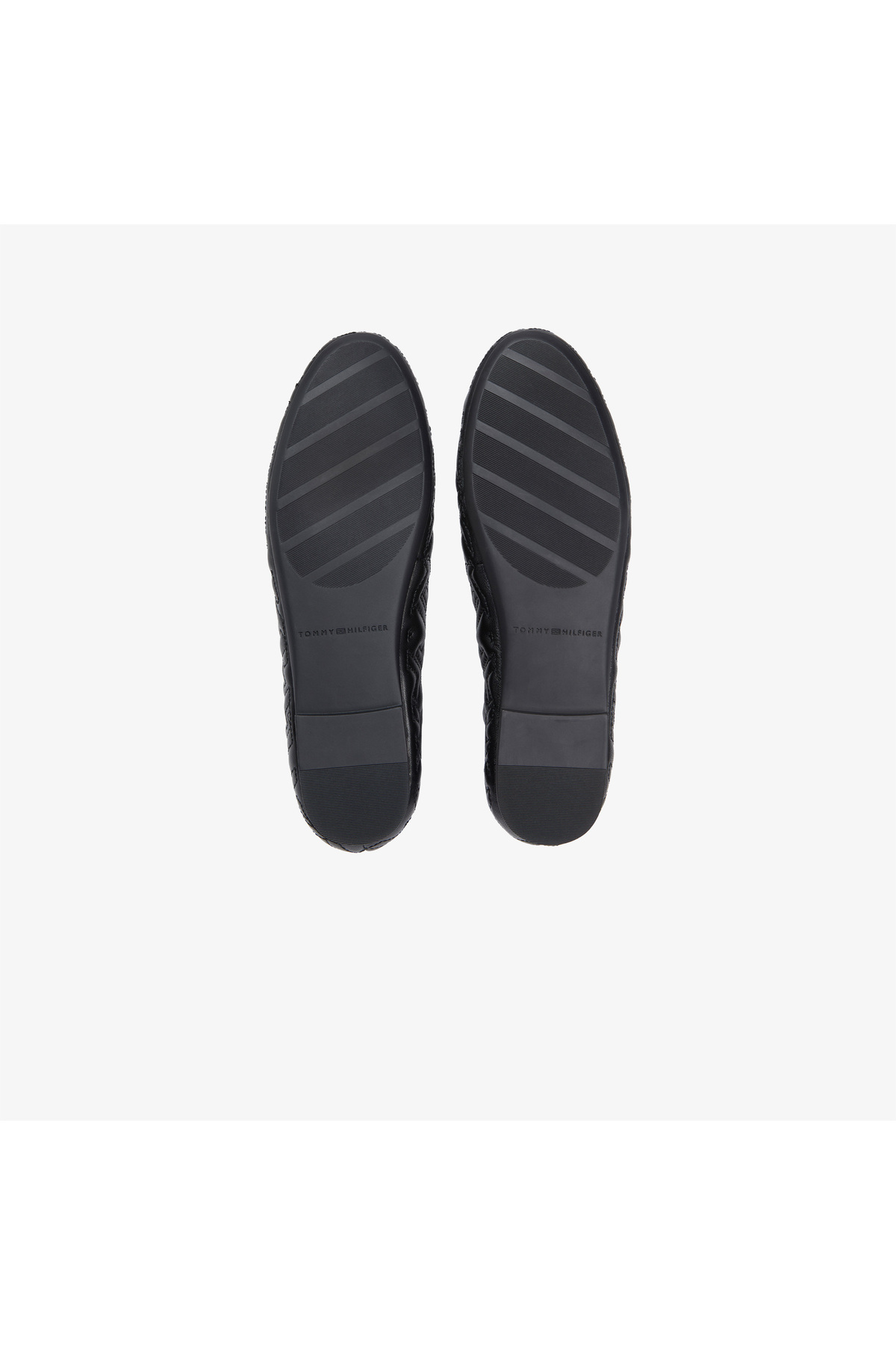 کفش espadril زنانه مشکی TH QUILTED BALLERINA - FW0FW09264