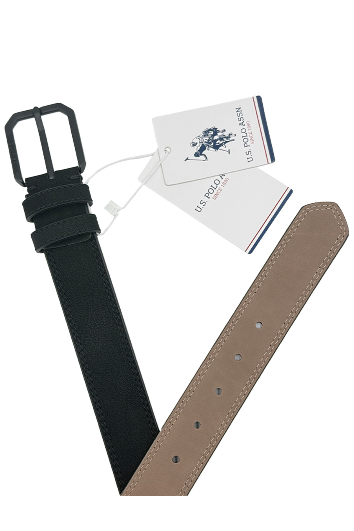 کمربند مشکی یو اس پولو کمربند U.S. Polo Assn.