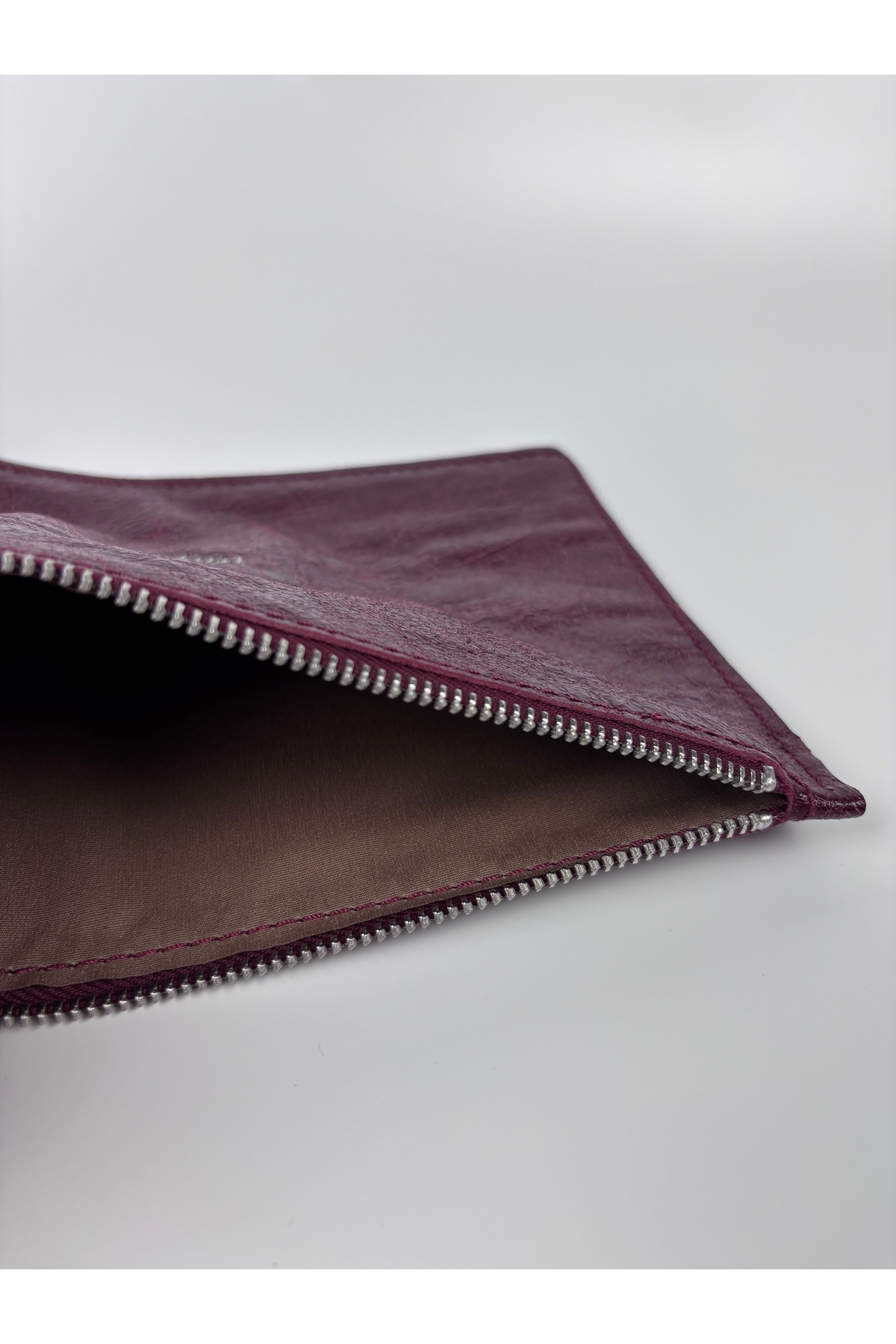 TROYDER Hakiki Deri Clutch/Portföy Çanta görsel 3