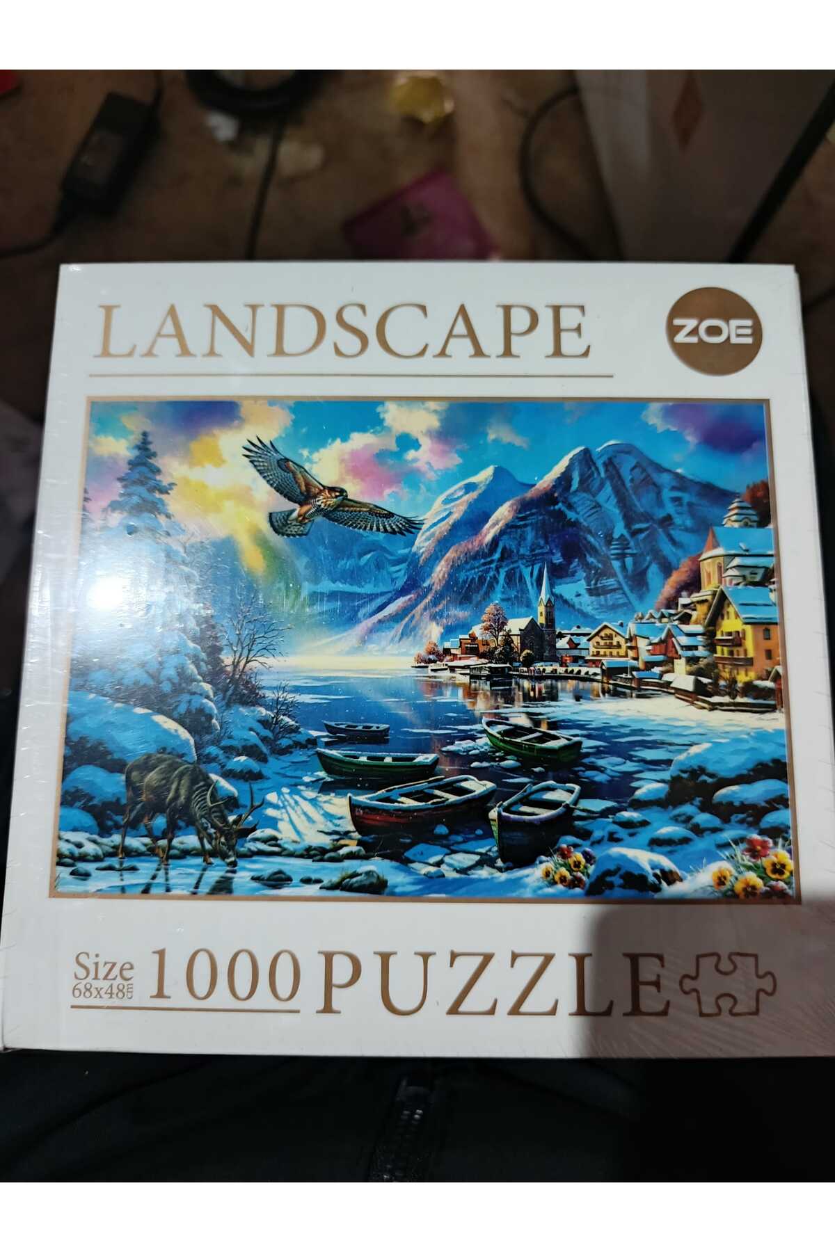 そょほり Zoe landscape 1000 parça puzzle karlı dağlar - Fiyatı, Yorumları