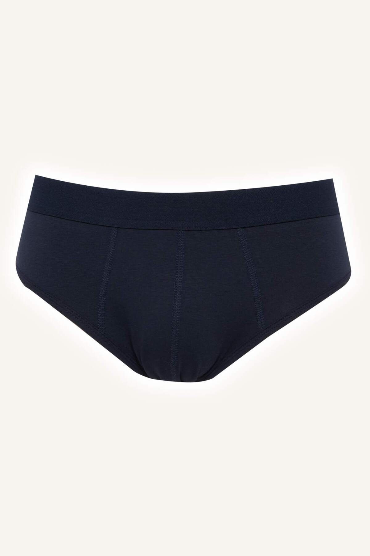 DeFacto Regular Fıt 3'lü Slip Külot Set H4420AX26SP görsel 5