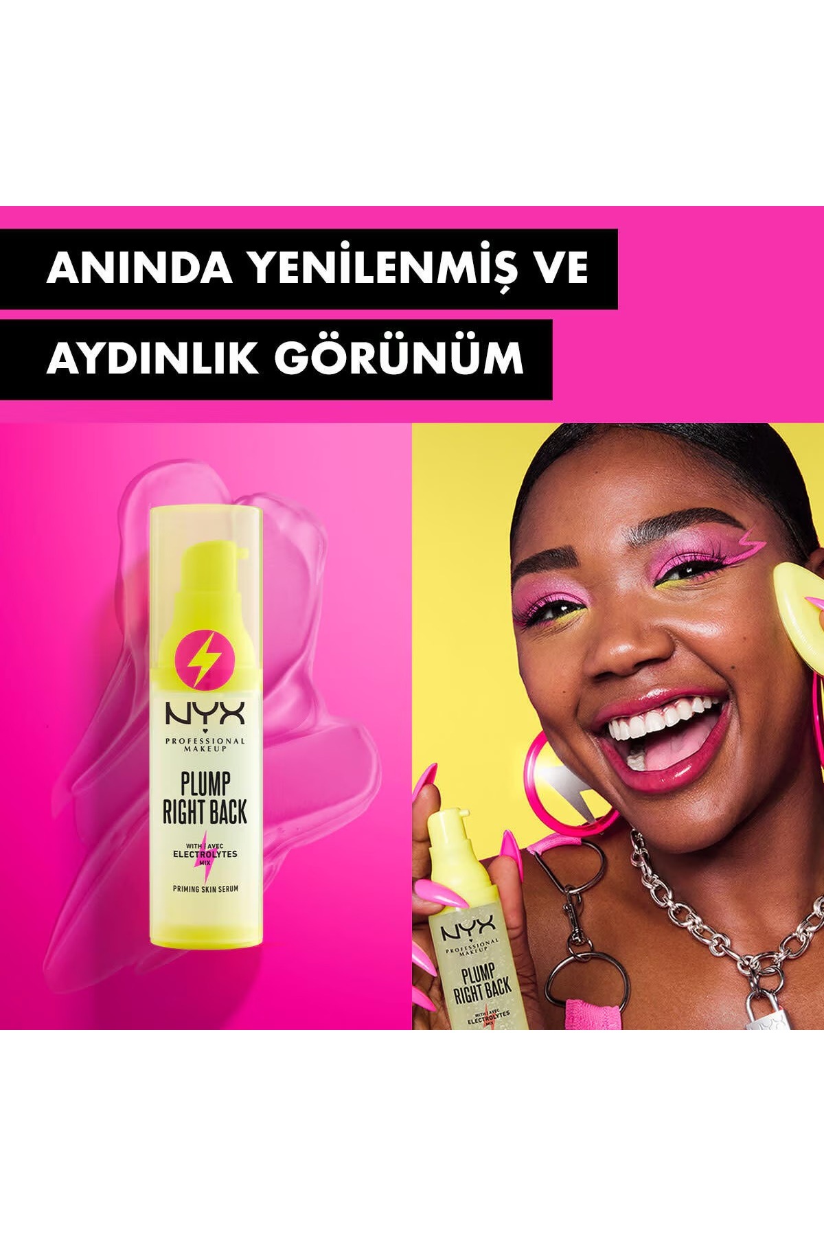 Plump Right Back Makyaj Bazı + Serum — بی‌رنگ NX0047 — تصویر 5 از 5