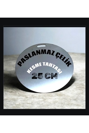 İPM OUTDOOR Paslanmaz çelik kesme tahtası 25 cm