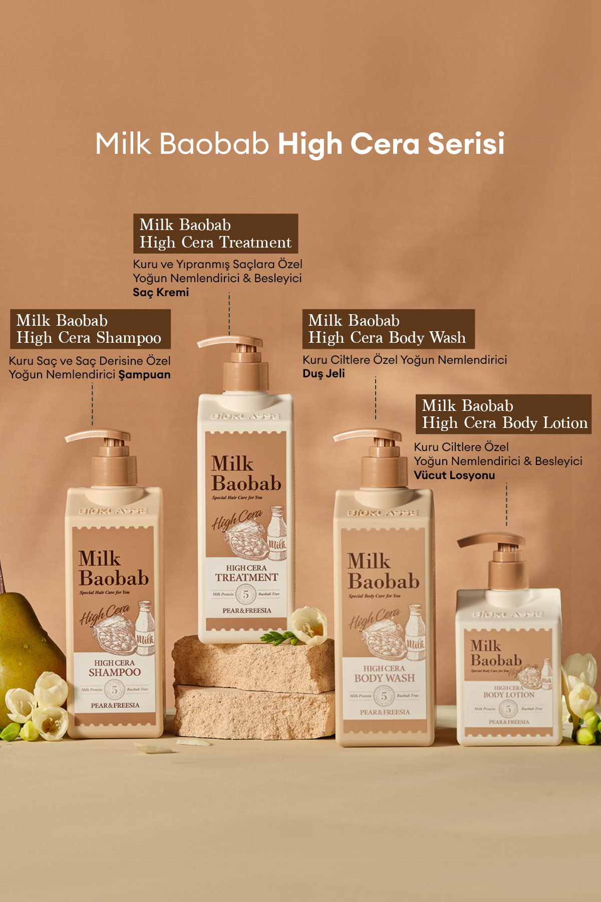 Yoğun Nemlendirici & Besleyici Vücut Losyonu High Cera Body Lotion (Pear&Freesia) — 9491 — تصویر 9 از 9