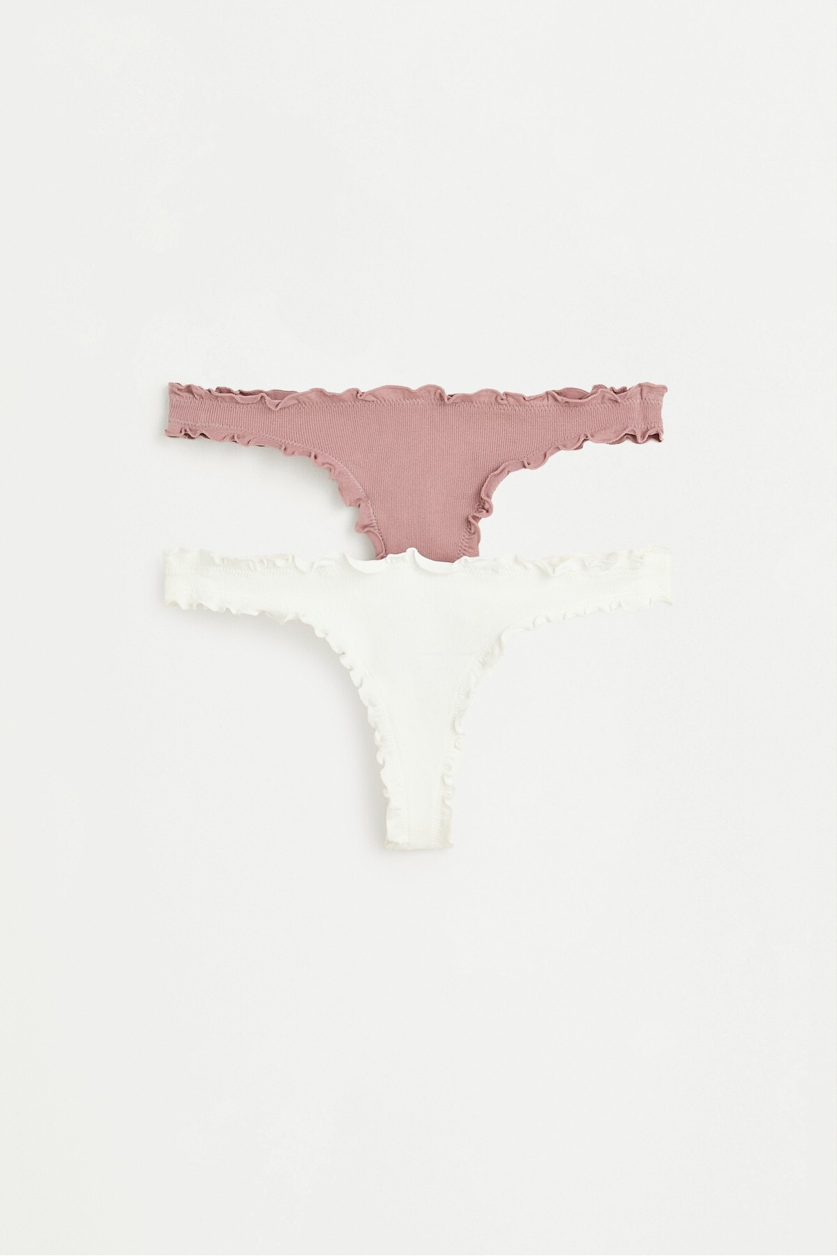 Wavy thong panties (2-pack)