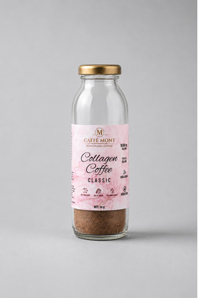 CAFFEMONT COLLAGEN COFFEE CLASSIC (Kolajenli Kahve) - TEK SERVIS - 20 GR