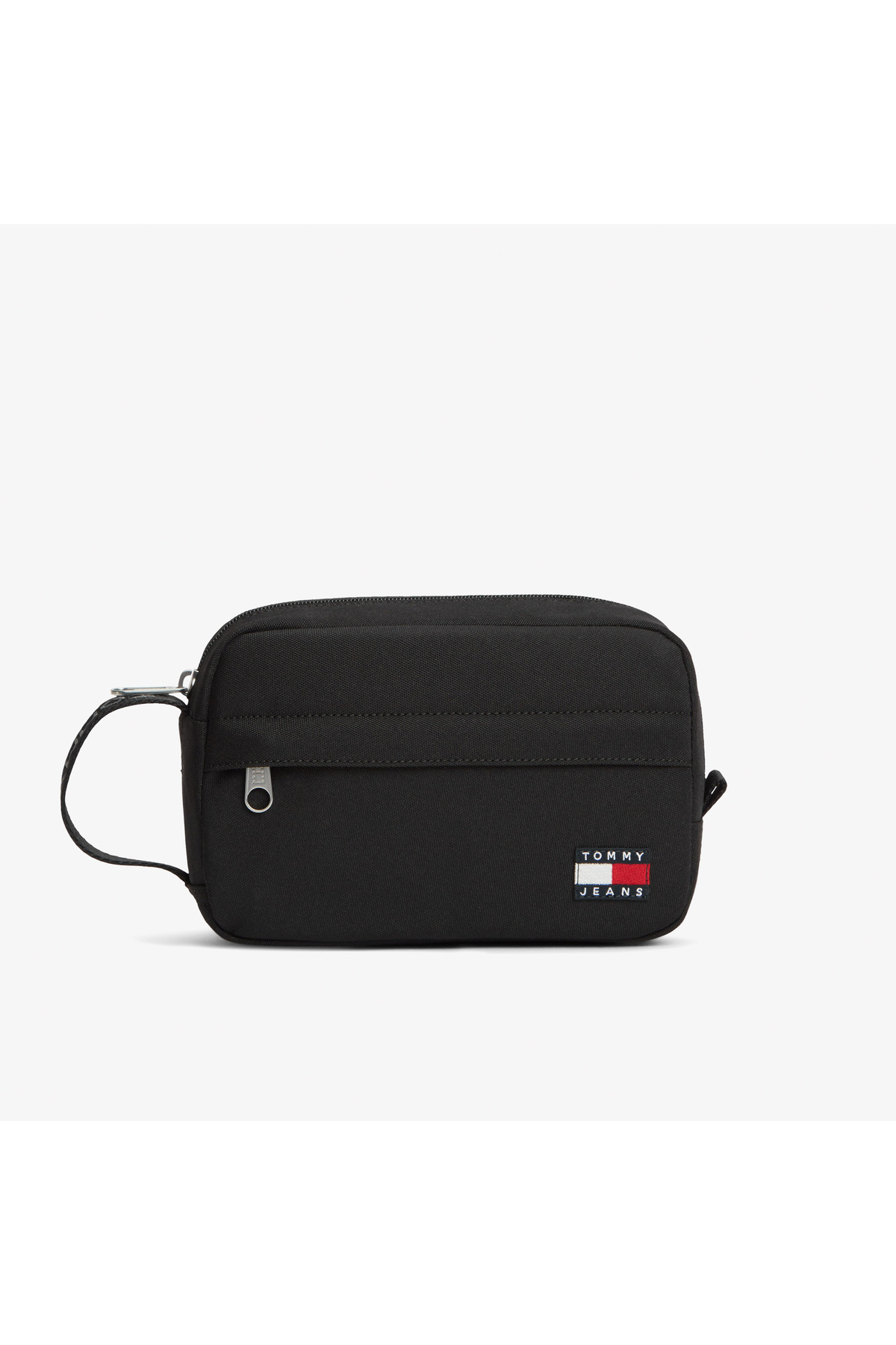 Tommy Hilfiger Pánská černá kabelka s logem značky, vhodná pro každodenní pou...