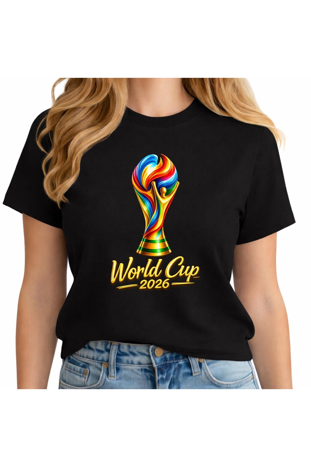 FIFA World Cup 2026 ブラジル対日本記念Tシャツ AEMİ Unisex 2026 Fifa World Cup Baskılı Oversize Bisiklet Yaka T