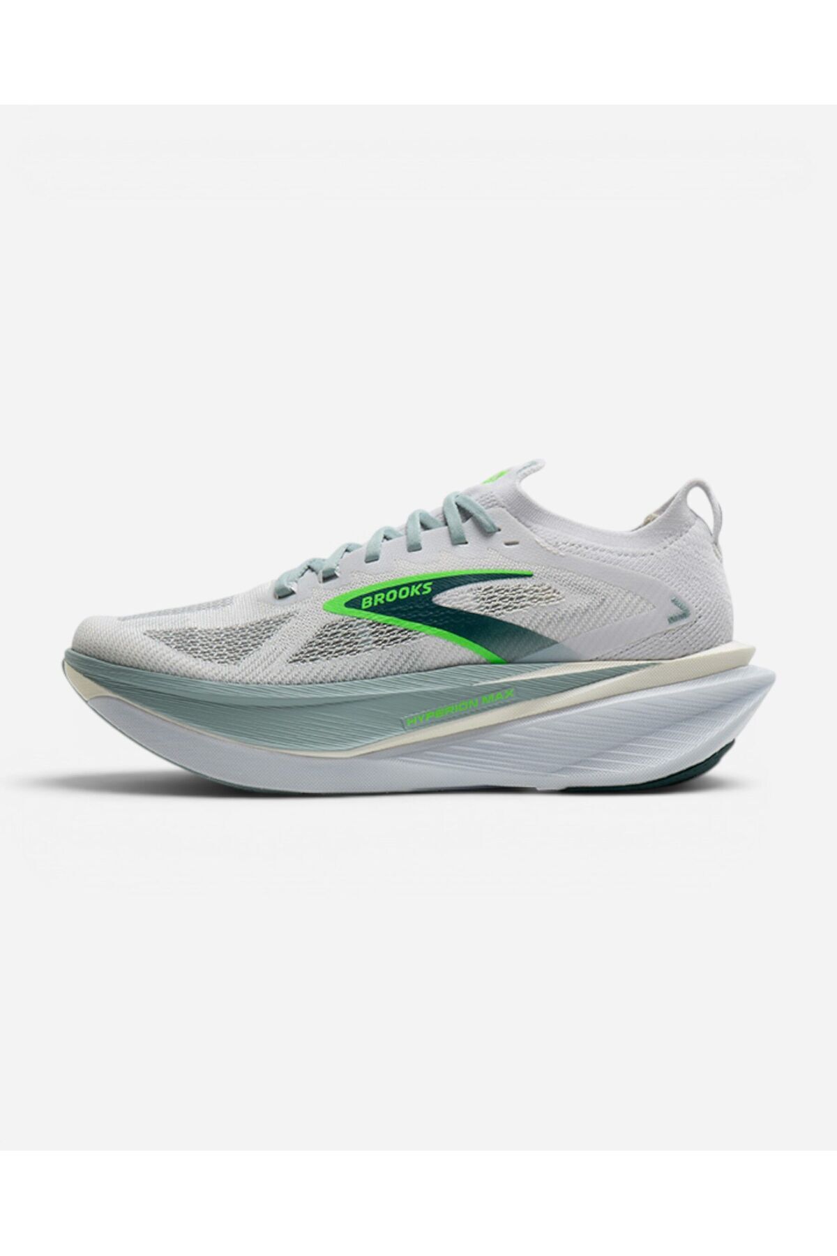 Brooks Hyperion Max 3 Erkek Gri Koşu Ayakkabısı 1104671D164 görsel 4