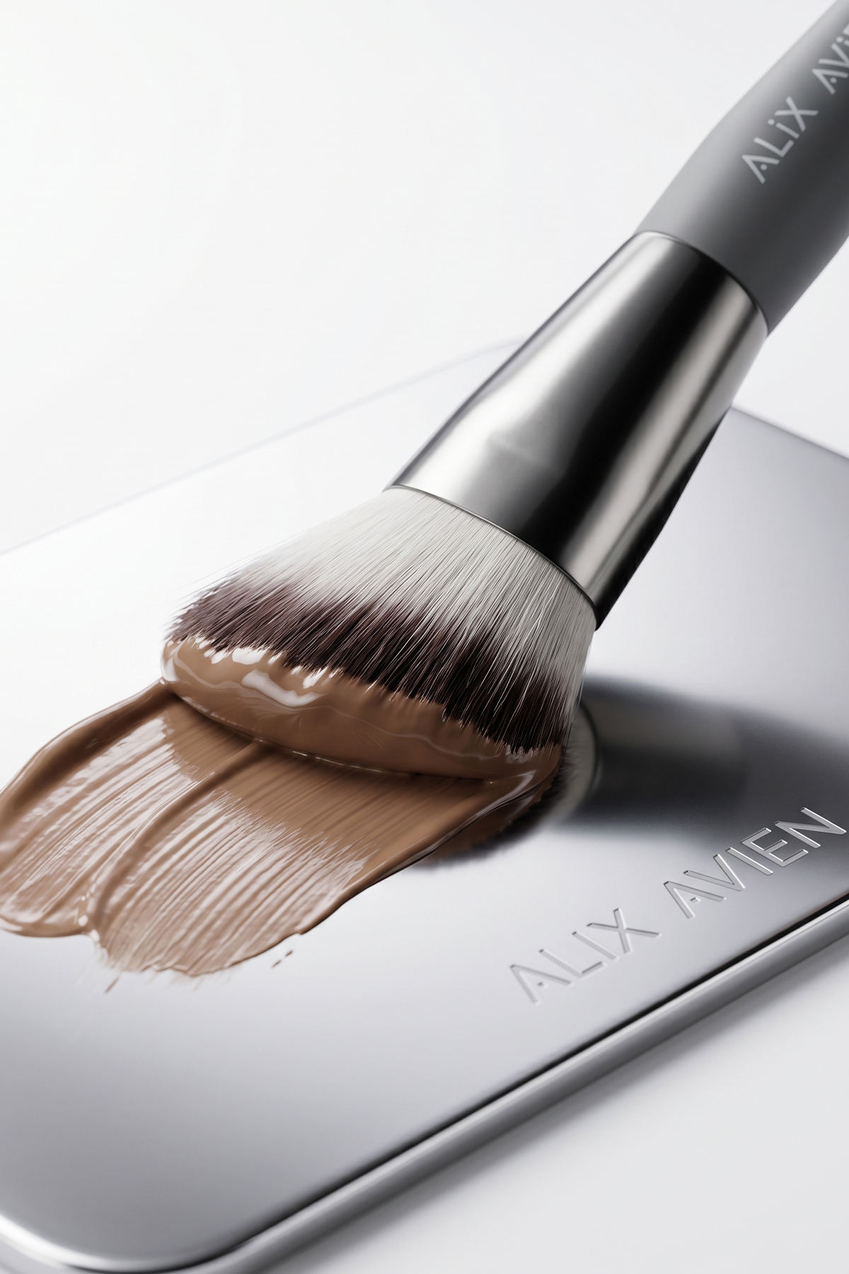 Yüz Hattı Şekillendirici Fırça - Kontür, Bronzer ve Allık Uygulama Fırçası - Face Sculpt Brush — 1100016145 — تصویر 4 از 5