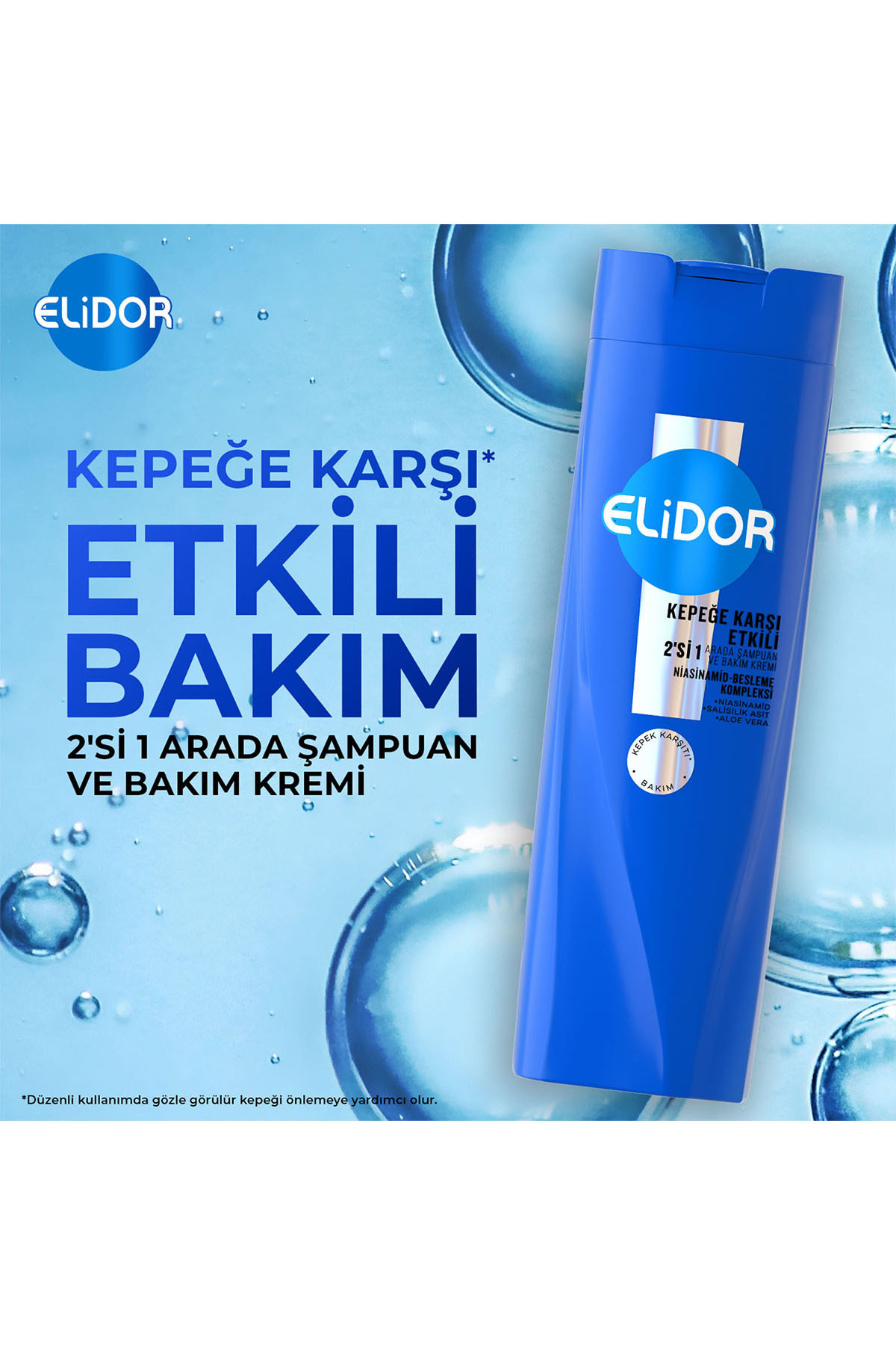 Şampuan ve Saç Bakım Kremi Kepeğe Karşı Etkili 400 ml x4 — SET.UNİ.11231 — تصویر 4 از 8