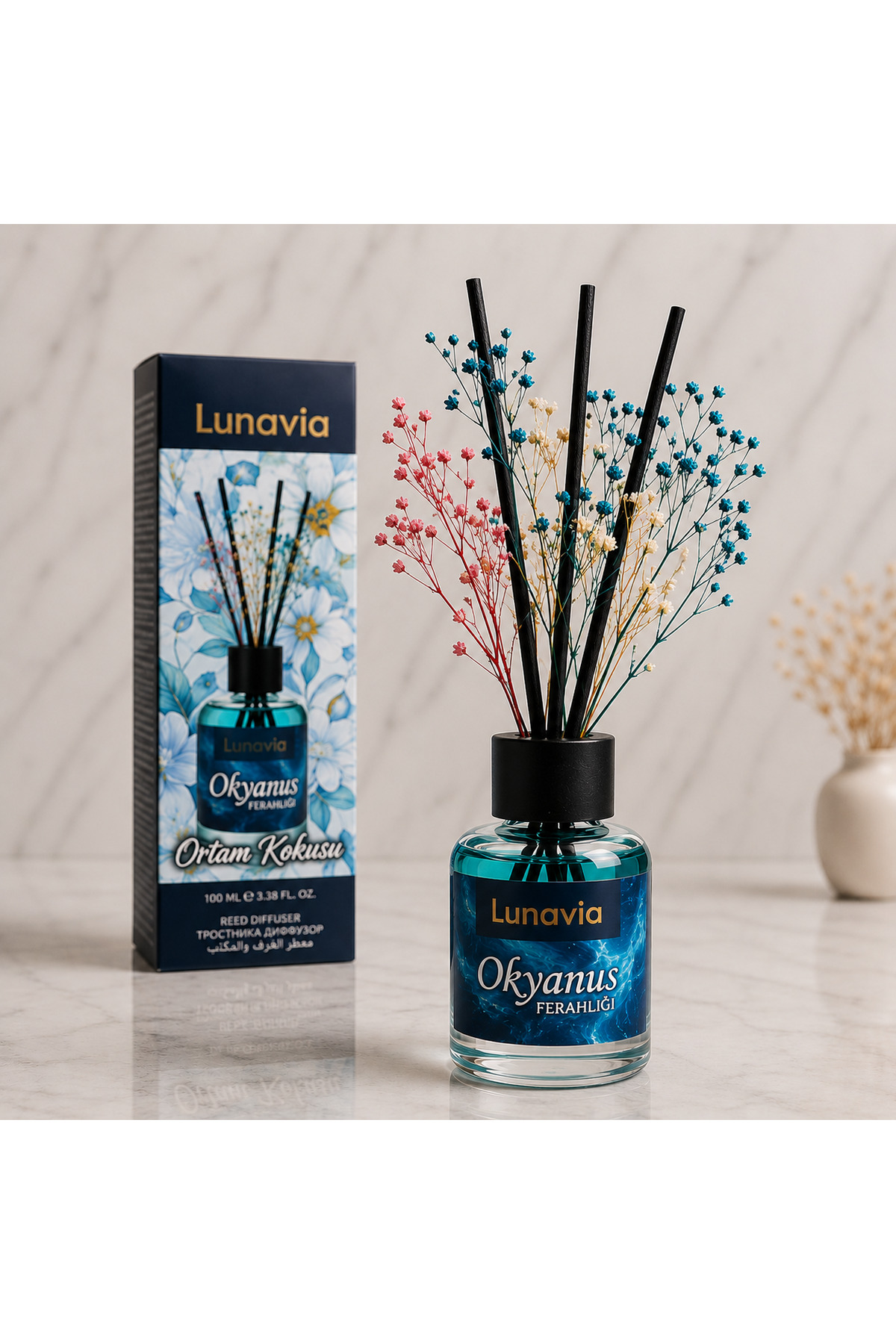 Stick Room Fragrance Ocean Freshness 100ml Decorative Floral