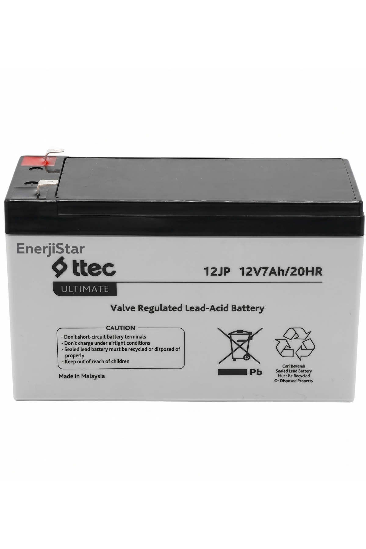 EnerjiStar Ttec Base 12v 7ah Bakımsız Akü 2026 ÜRETİM - Fiyatı