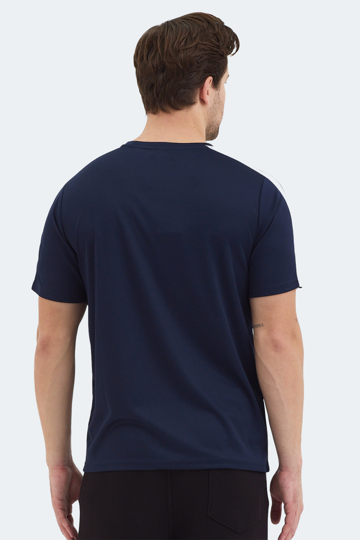 Slazenger REWIND Erkek Lacivert Tişört görsel 6