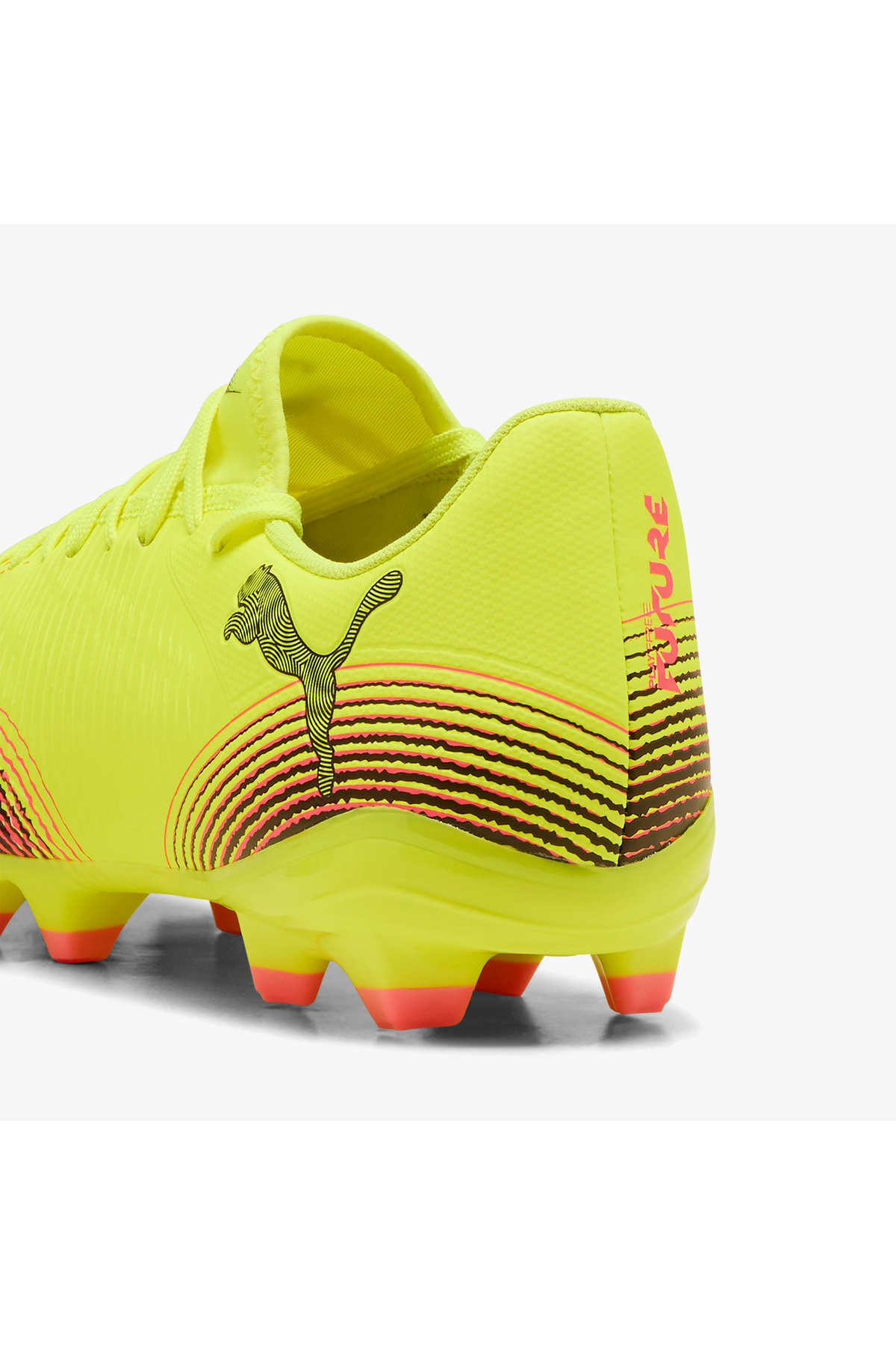 Puma Future 8 Play Fg/Ag Erkek Sarı Çim Saha Kramponu görsel 6