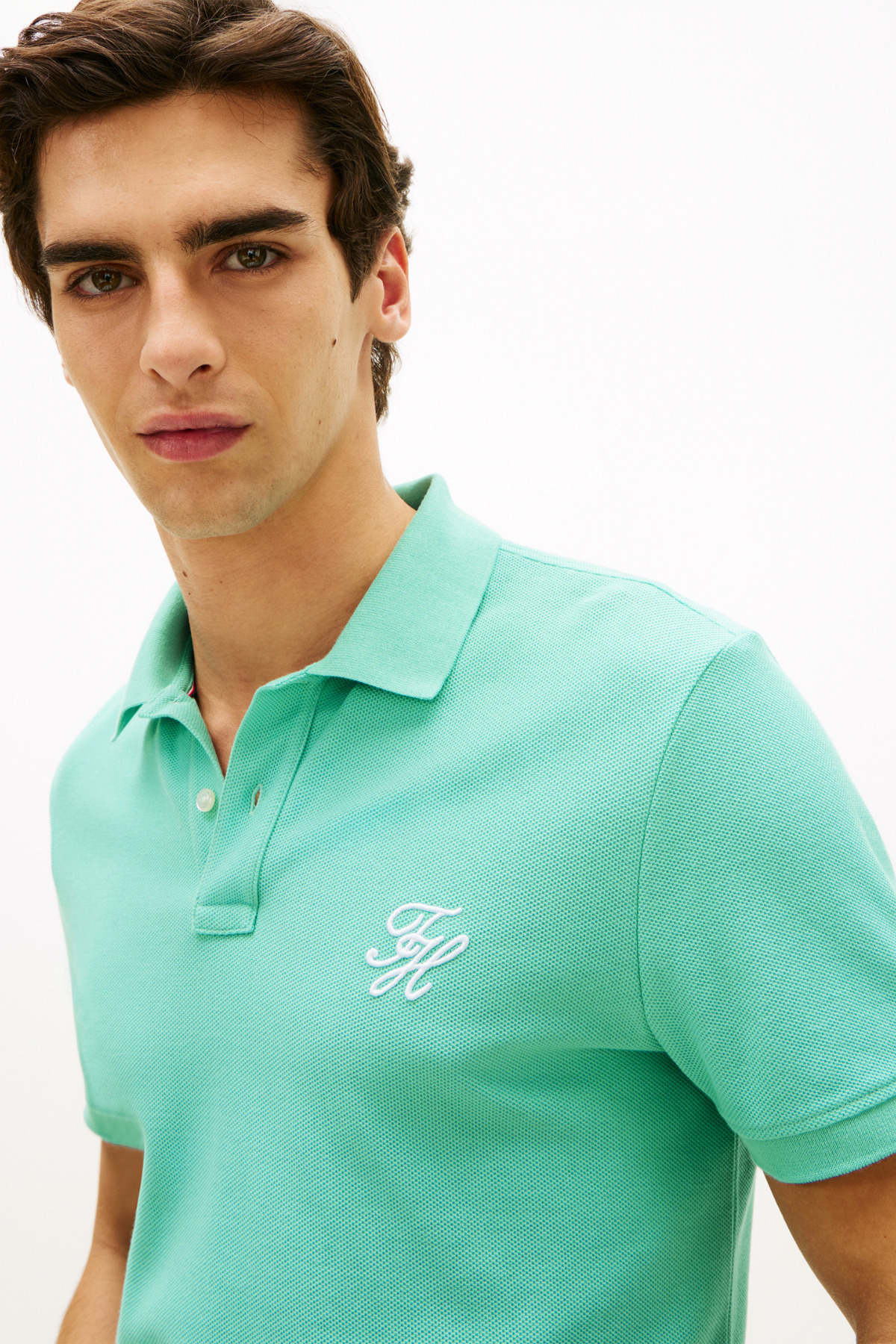 پولوشرت مردانه یقه پلو | تامی هیلفیگر Tommy Hilfiger MW0MW43046 BD - تصویر 2