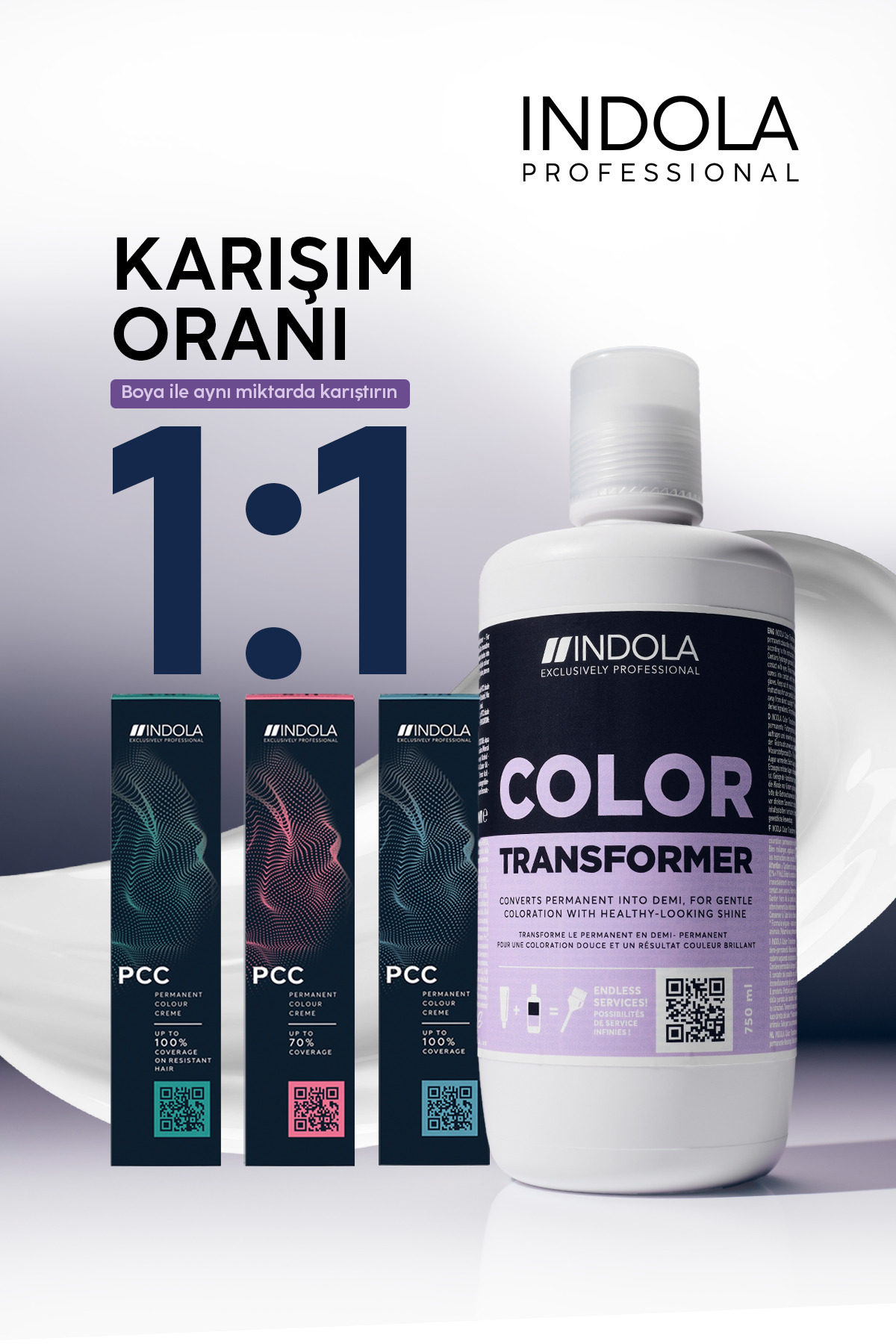 Demi Color Transformer 750 ml — INDOLA2970921 — تصویر 3 از 4