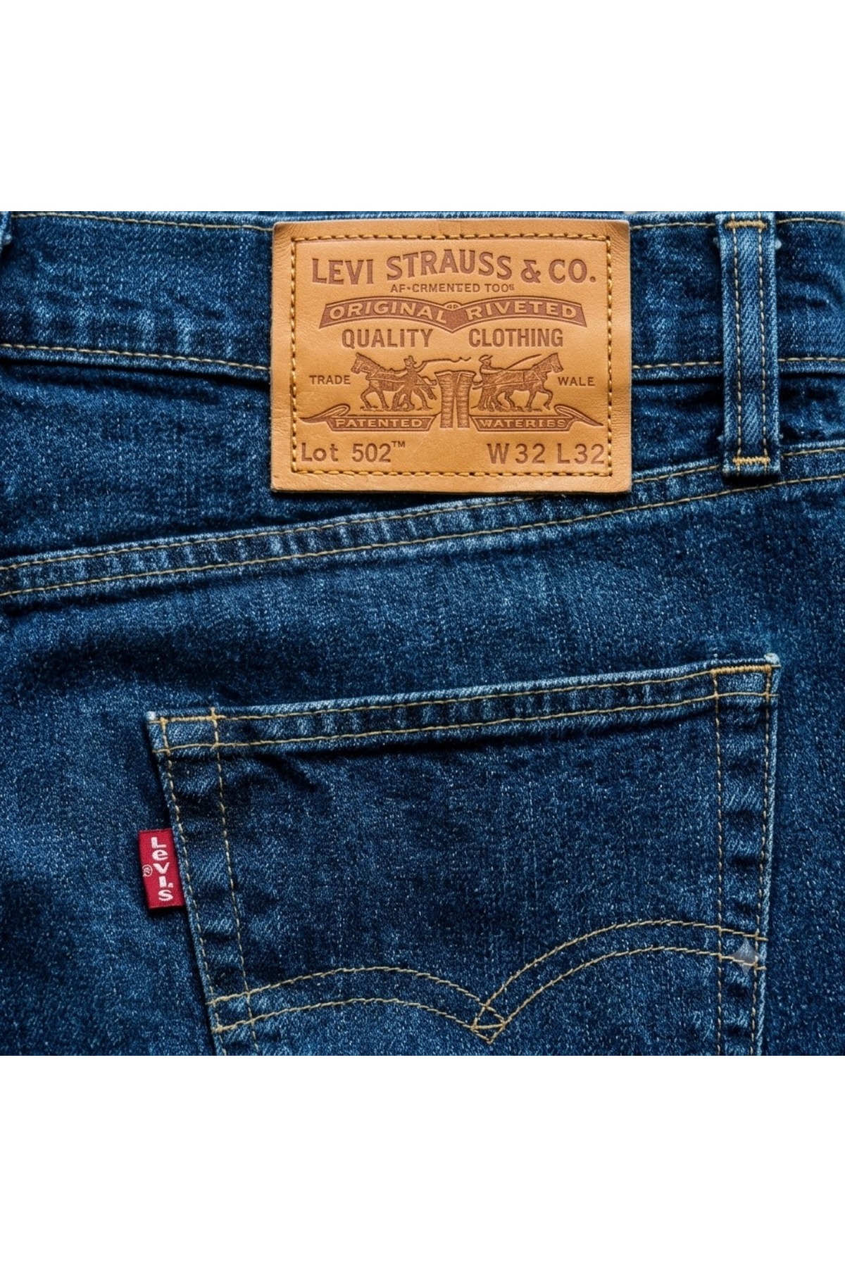 شلوار جین مردانه مخروطی ۵۰۲™، پارچه لیکرا - ۰۰۶۵ لیوایز شلوار جین Levi's