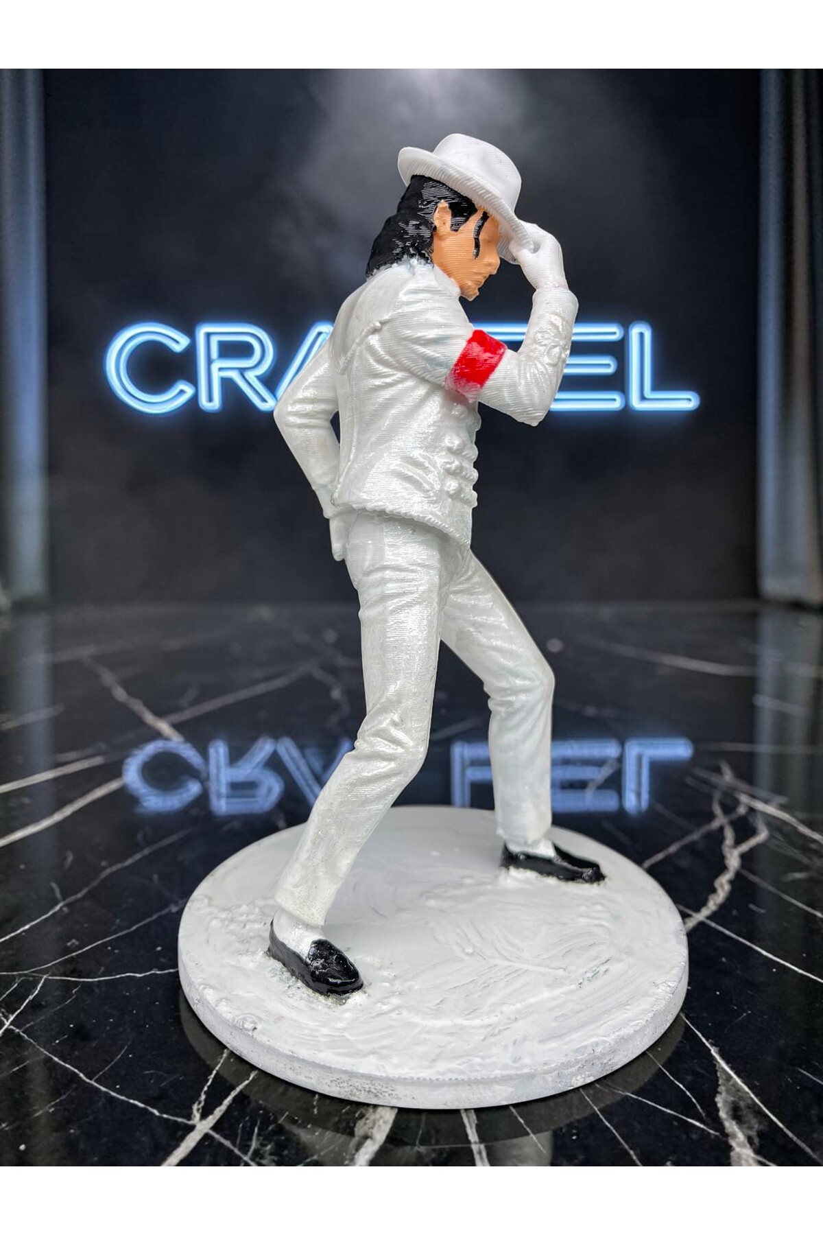 CRAFTEL Michael Jackson Popun Kralı Smooth Criminal 3D Figür El
