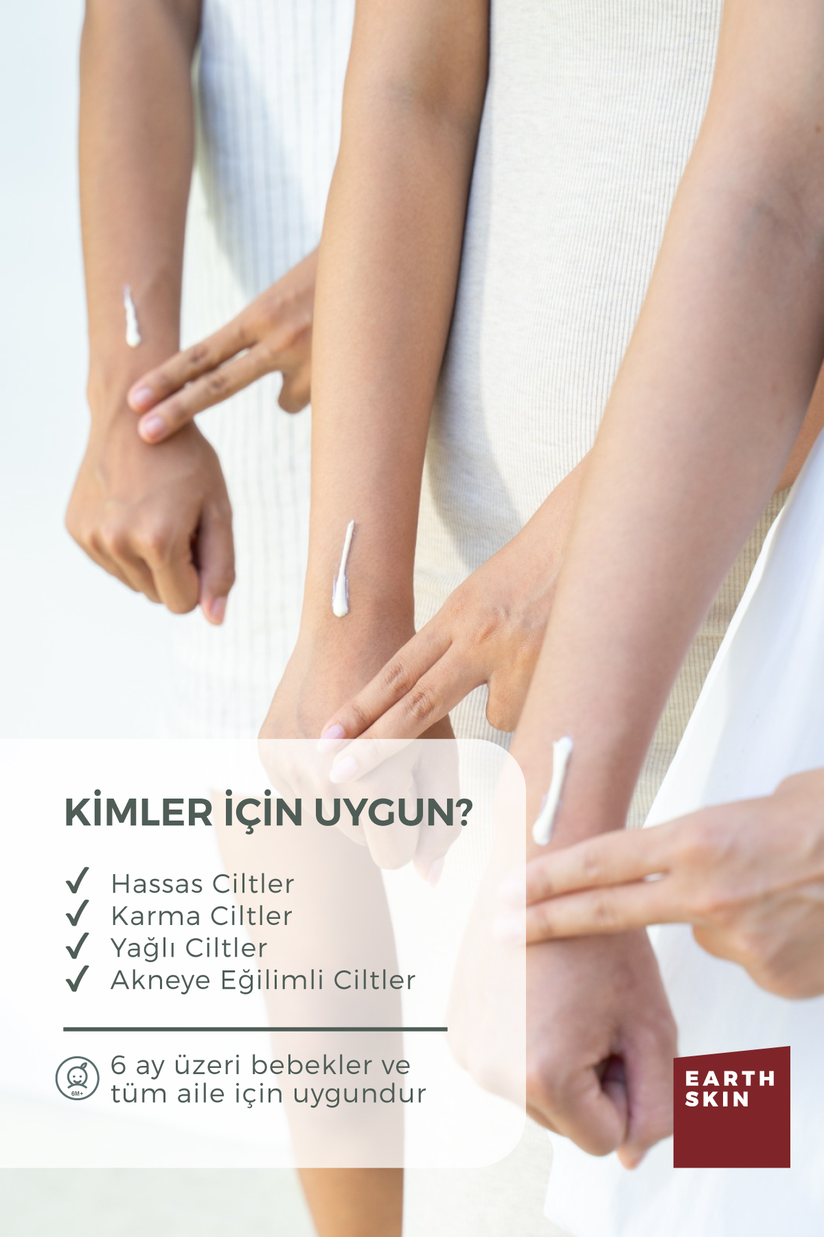 SPF50+ Mineral Filtreli Yüksek Korumalı Gözenek Dostu Antioksidan Yüz Güneş Kremi 40 mL — camu007 — تصویر 6 از 7