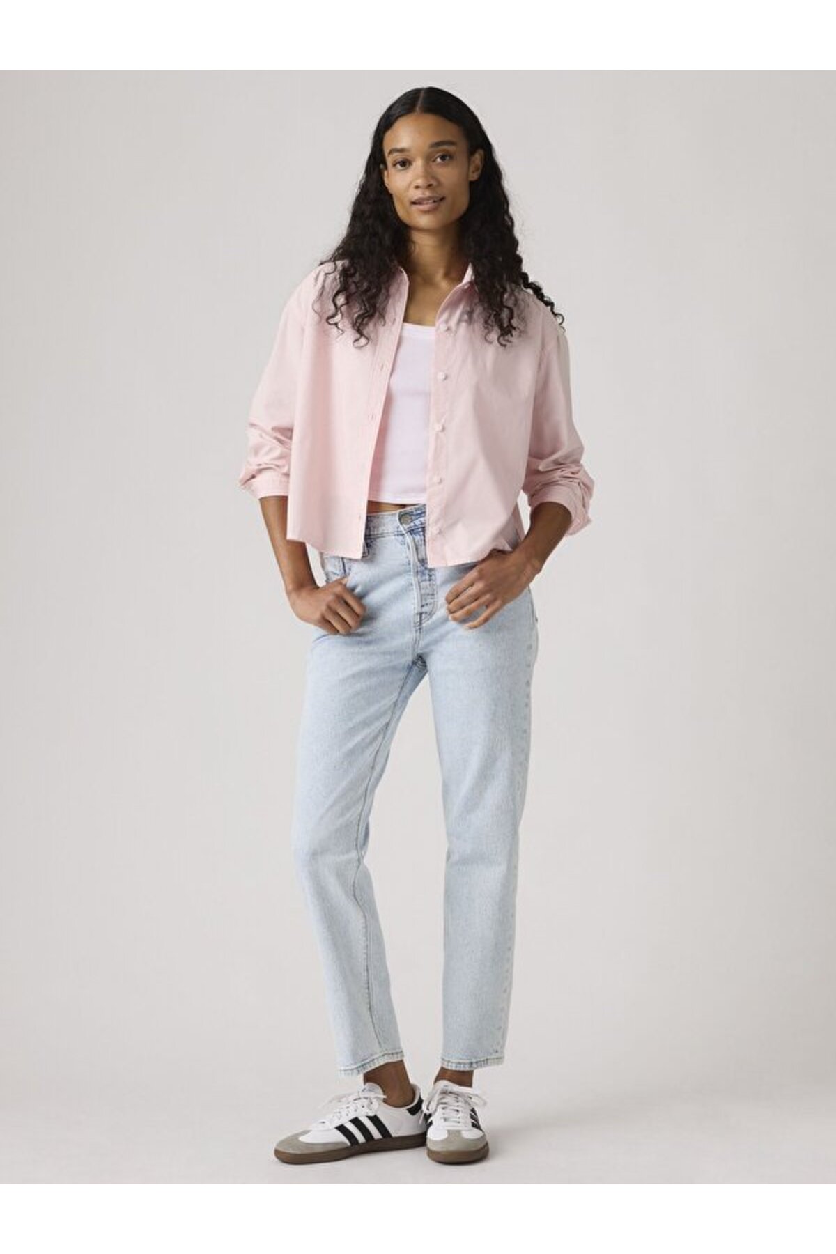 501® Crop Lightweight Kadın Jean Pantolon - Curious Dawn