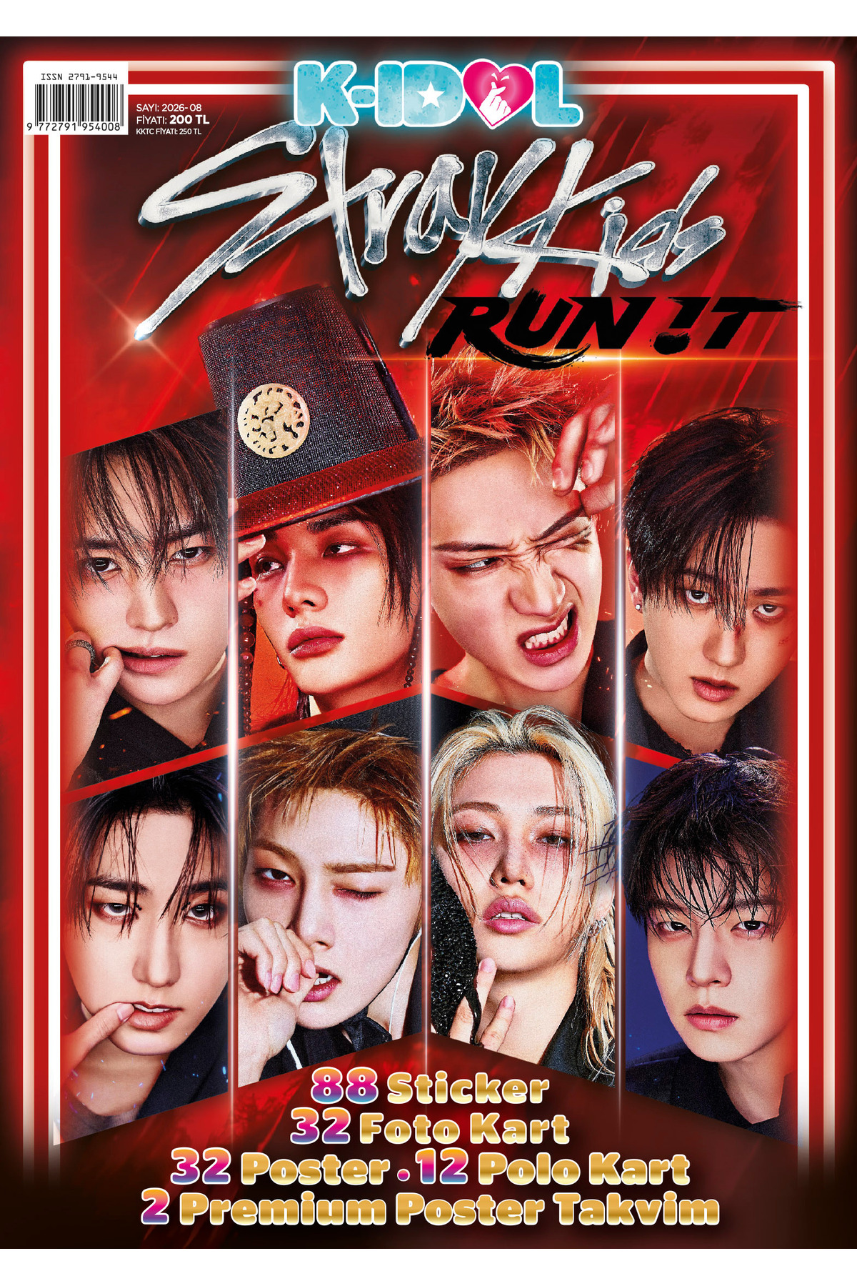 KİDOL STRAYKIDS RUN IT 2026 - Fiyatı, Yorumları