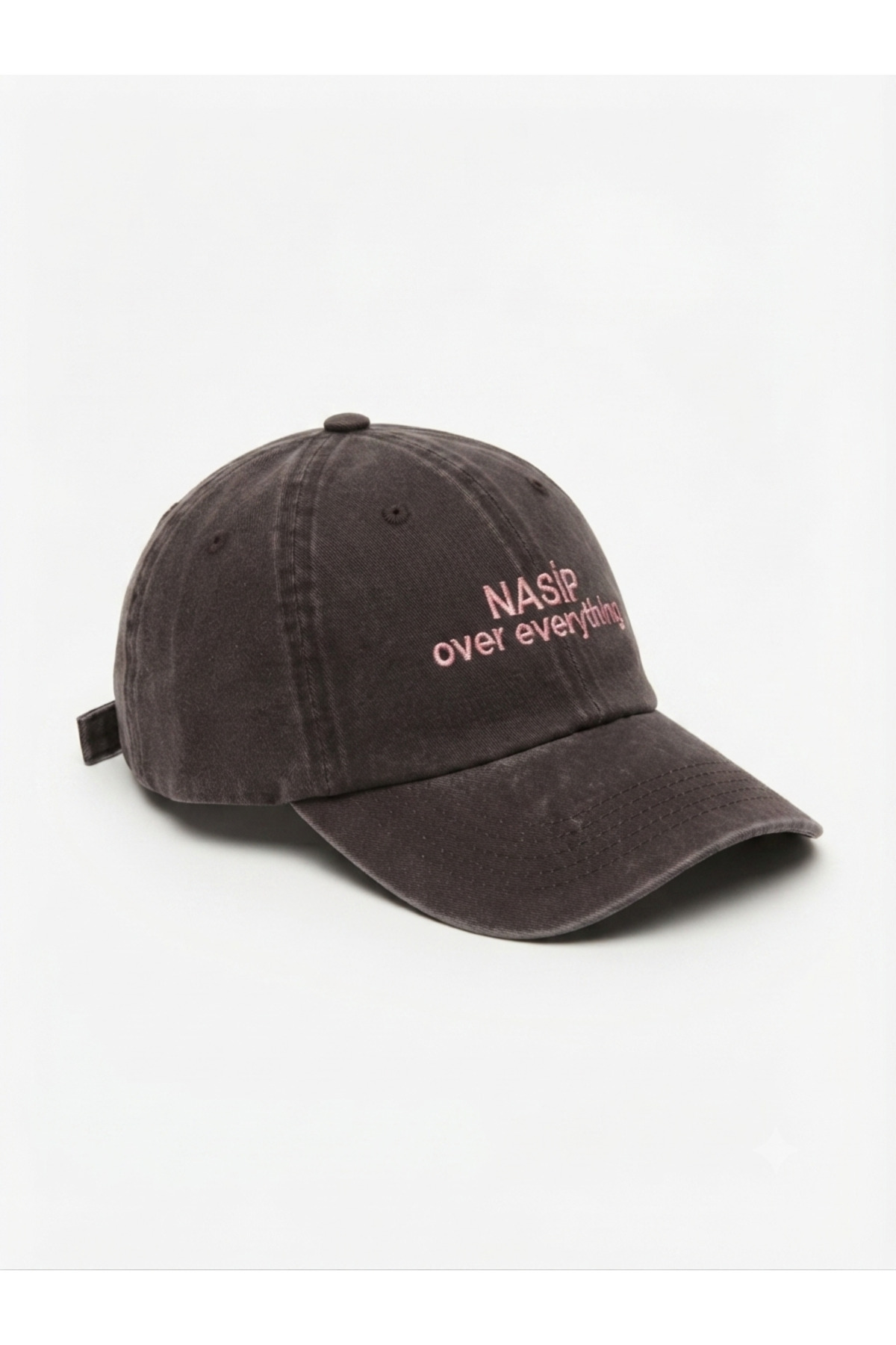 CAP BROS NASİP over everything Nakışlı Yıkamalı Şapka Kep görsel 2