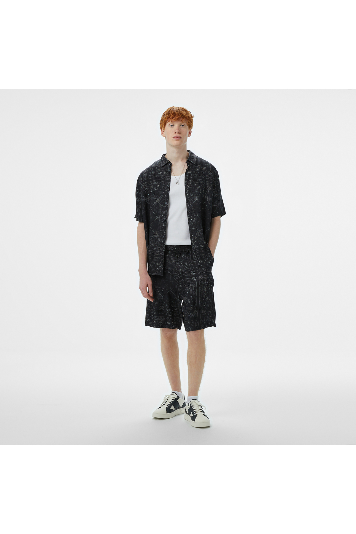 شلوارک مشکی مردانه آرمانی اکسچنج شلوارک برمودا Armani Exchange
