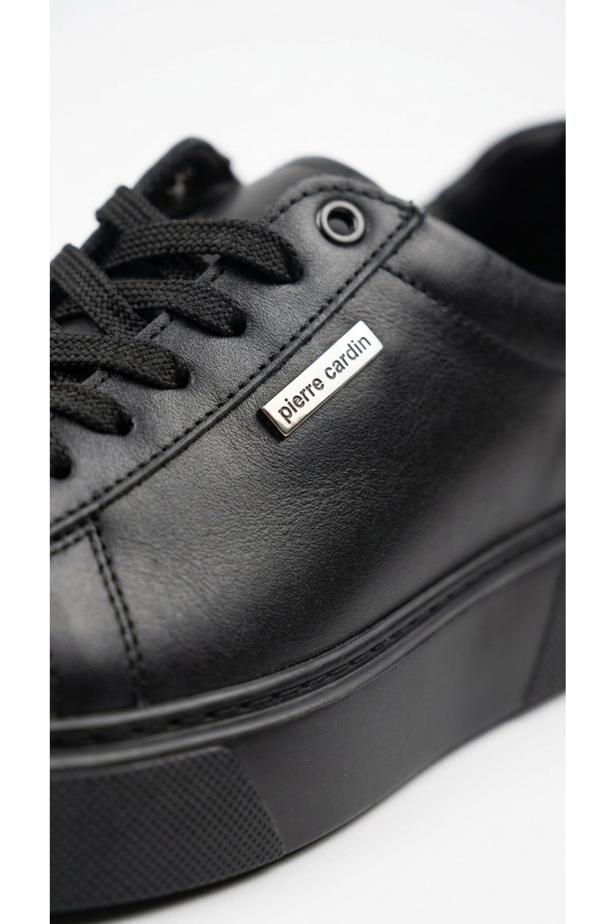 Pierre Cardin Erkek Ayakkabı Sneaker Bağcıklı Hakiki Deri Kalın Tabanlı Günlük Rahat Sade Klasik Model 1662604b görsel 4