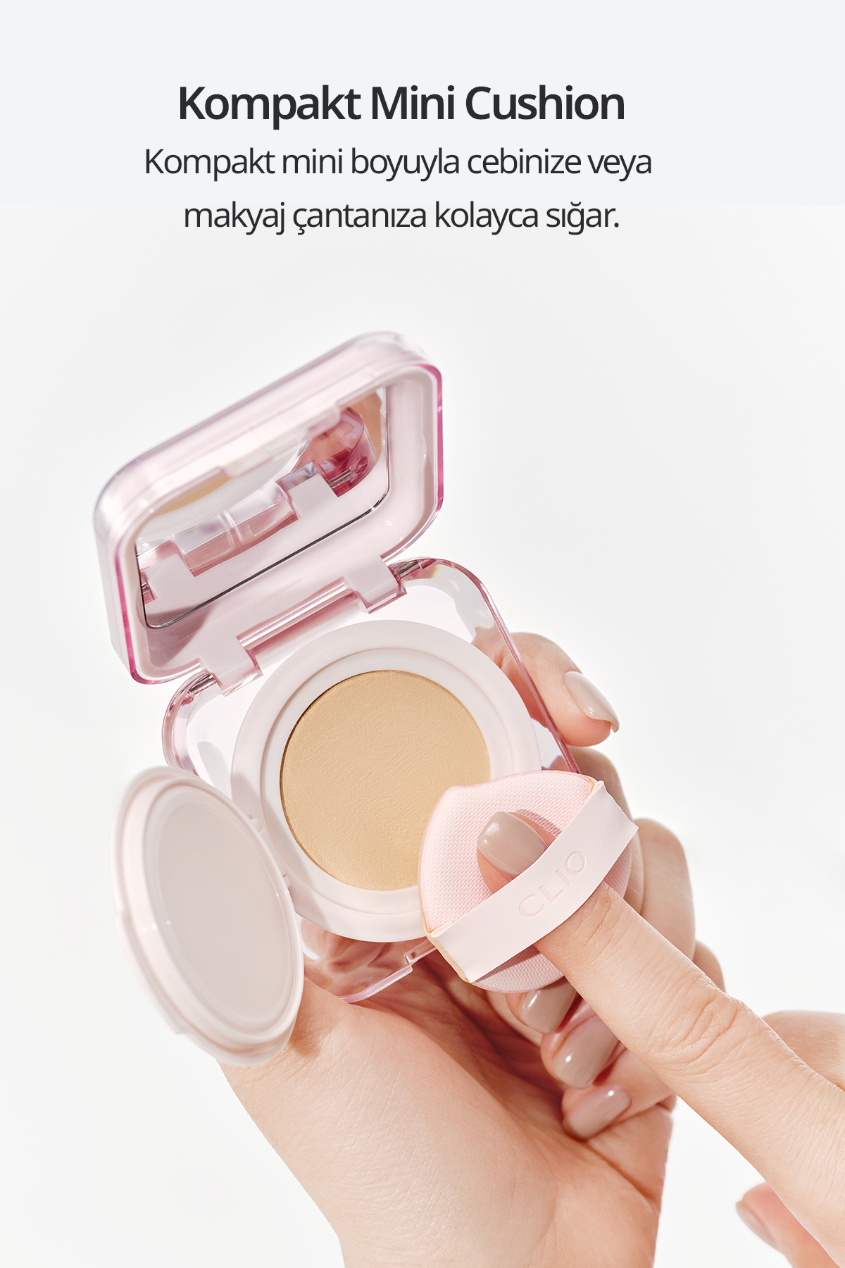 کاور محافظ کیل کاور مش گلو اسنشال کوسن مینی (کتان ۲۱N) ​​با پوشش رطوبتی SPF50+ PA++++ — بژ ۱۱۱۶۹۹ — تصویر 7 از 8