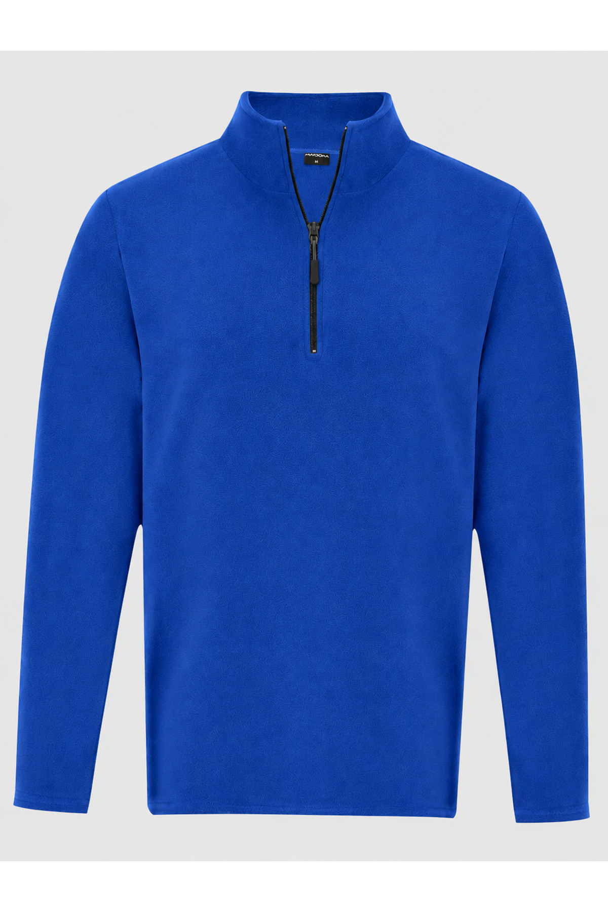 MOONBULL Erkek 3'lü Tüylenme Yapmaz Fit Bato Yaka Soğuk Geçirmez Polar Sweatshirt görsel 4