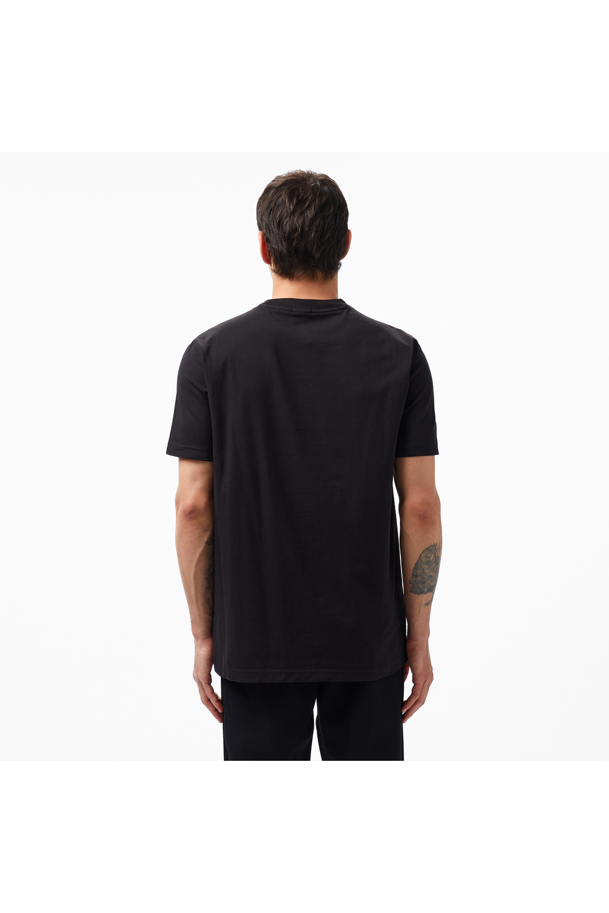 BOSS Erkek Siyah T-Shirt görsel 2
