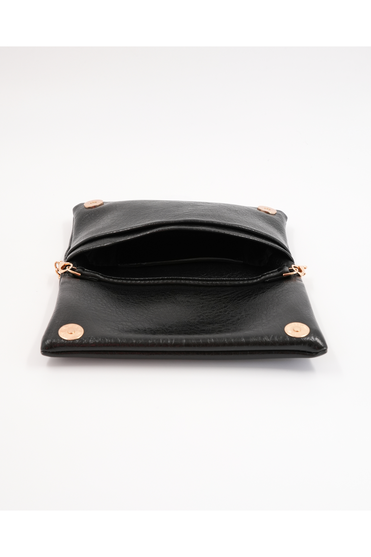 lalettobags Kadın Zincir Askılı Charm Detaylı Clutch Çanta görsel 6