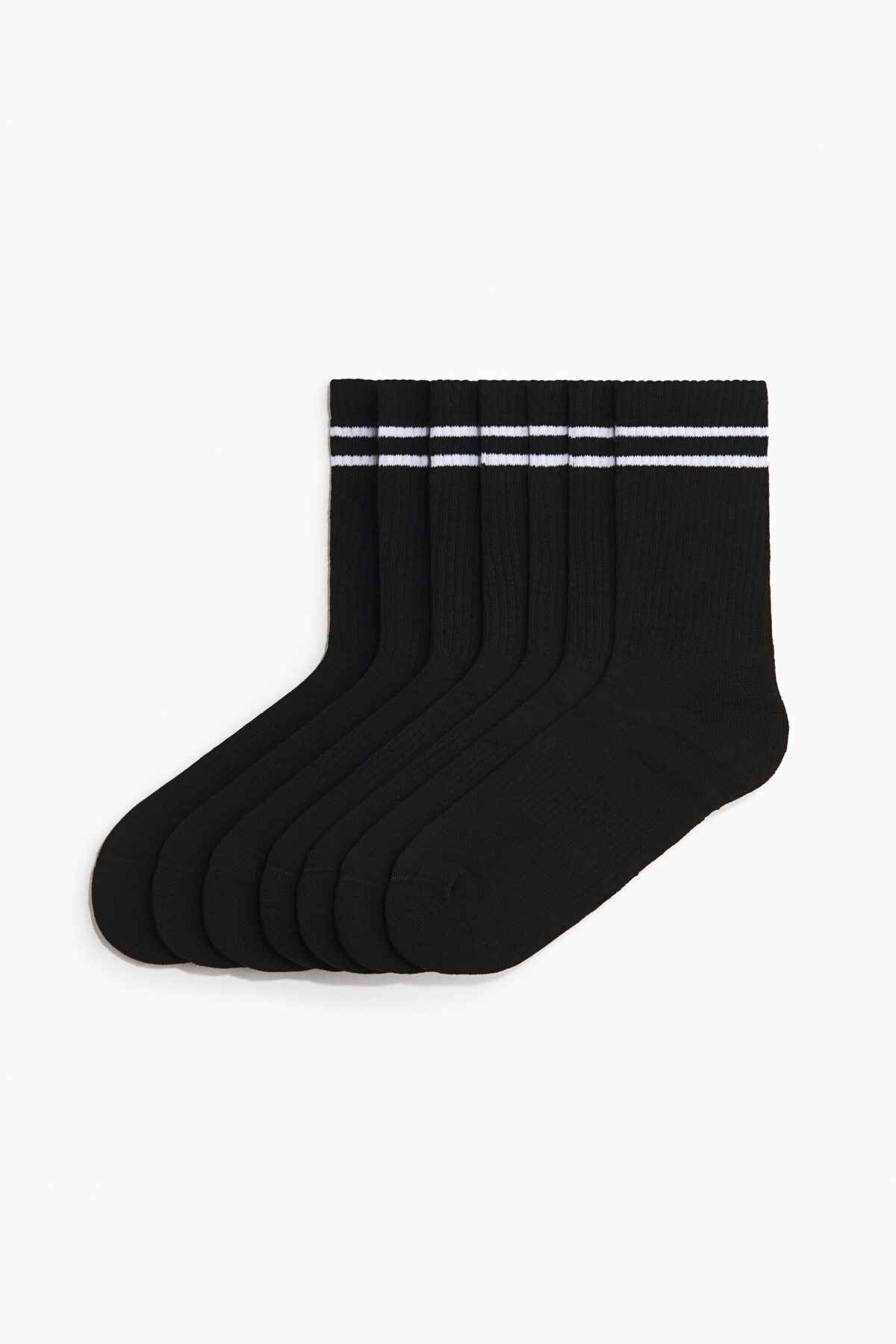 جوراب ورزشی بسته 7 عددی اچ اند ام جوراب ورزشی H&M