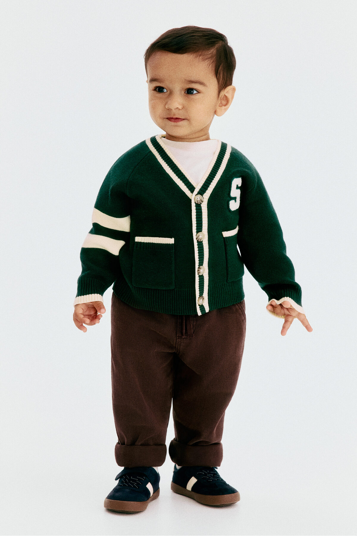 شلوار گاباردین نخی اچ اند ام شلوار H&M