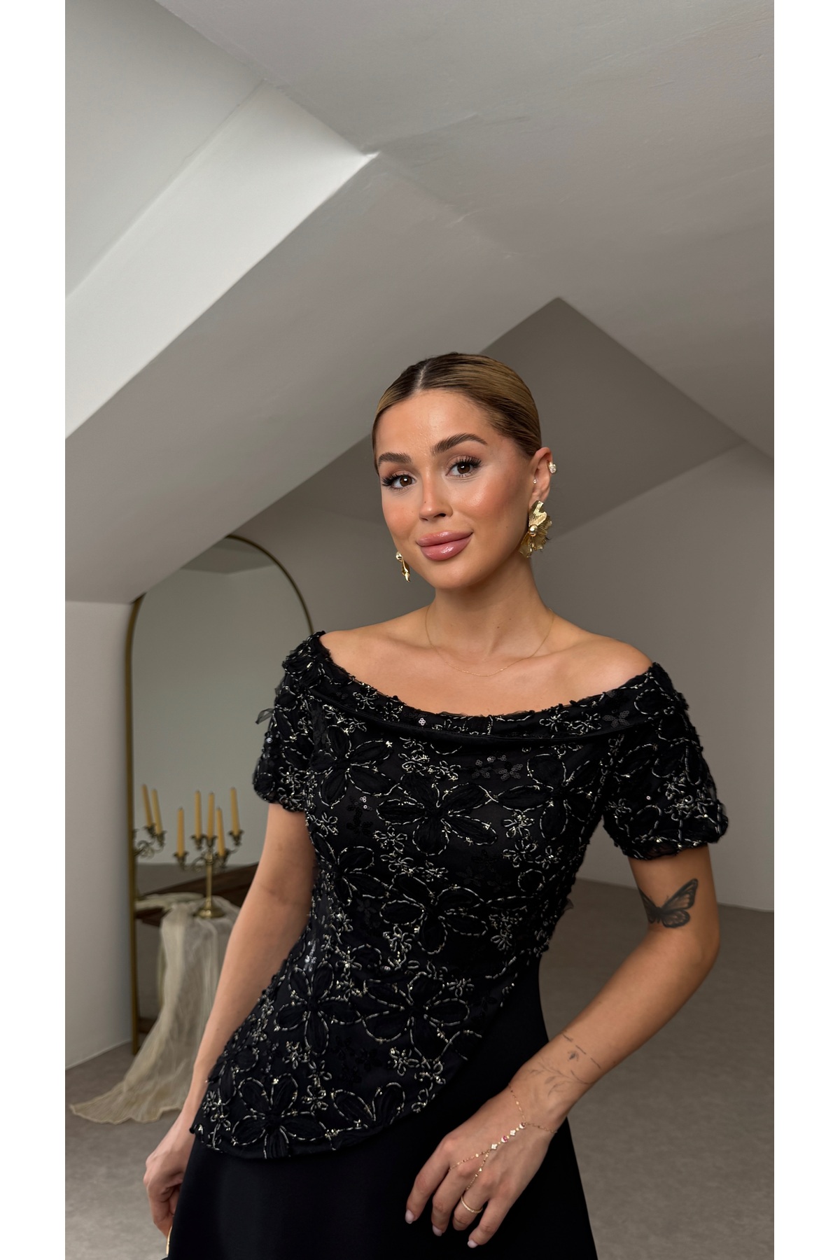 Nesil Premium Celine Elbise görsel 8