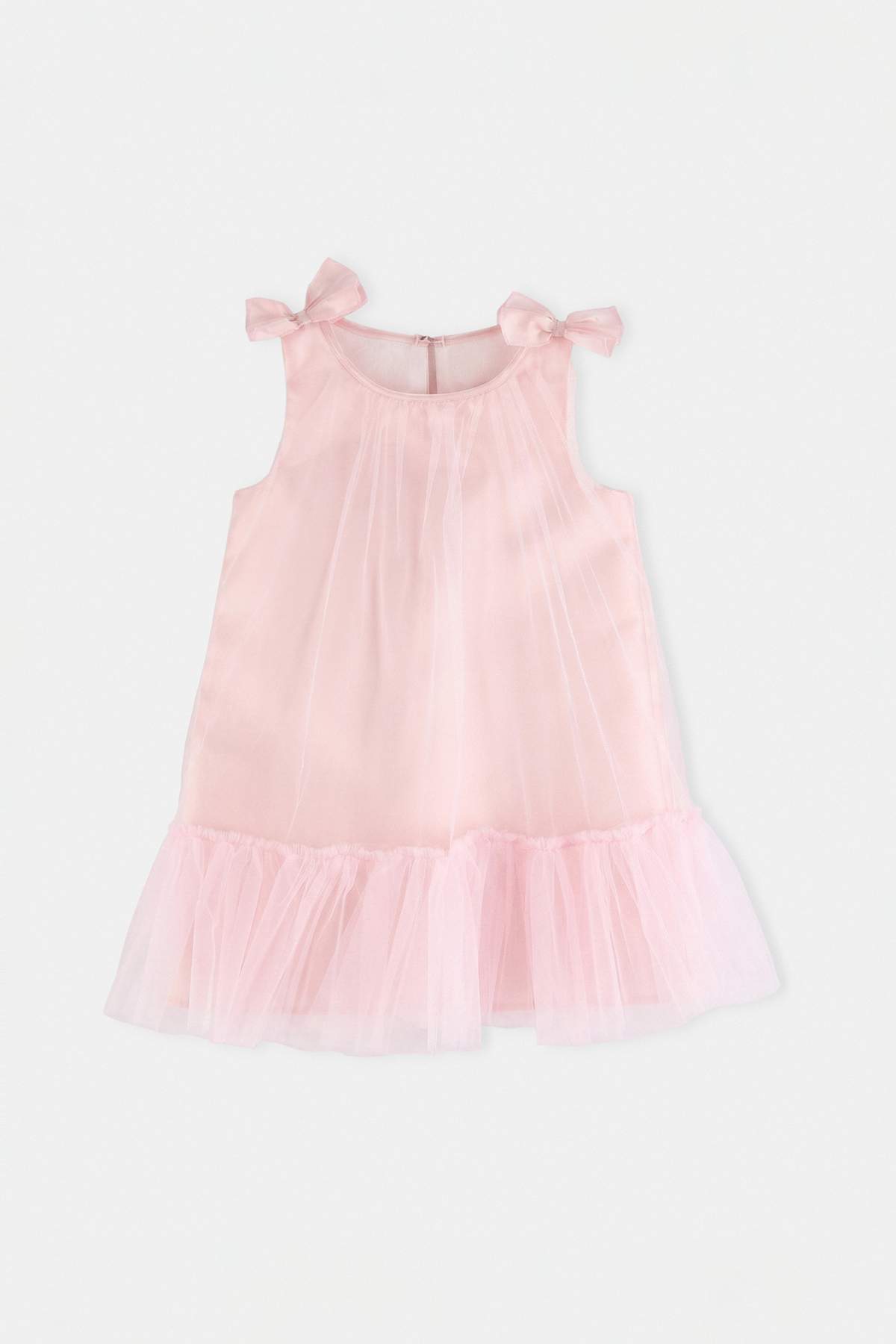Trendyolmilla Kids Pembe Maxi Düz Dokuma Elbise TKDSS26EL00056