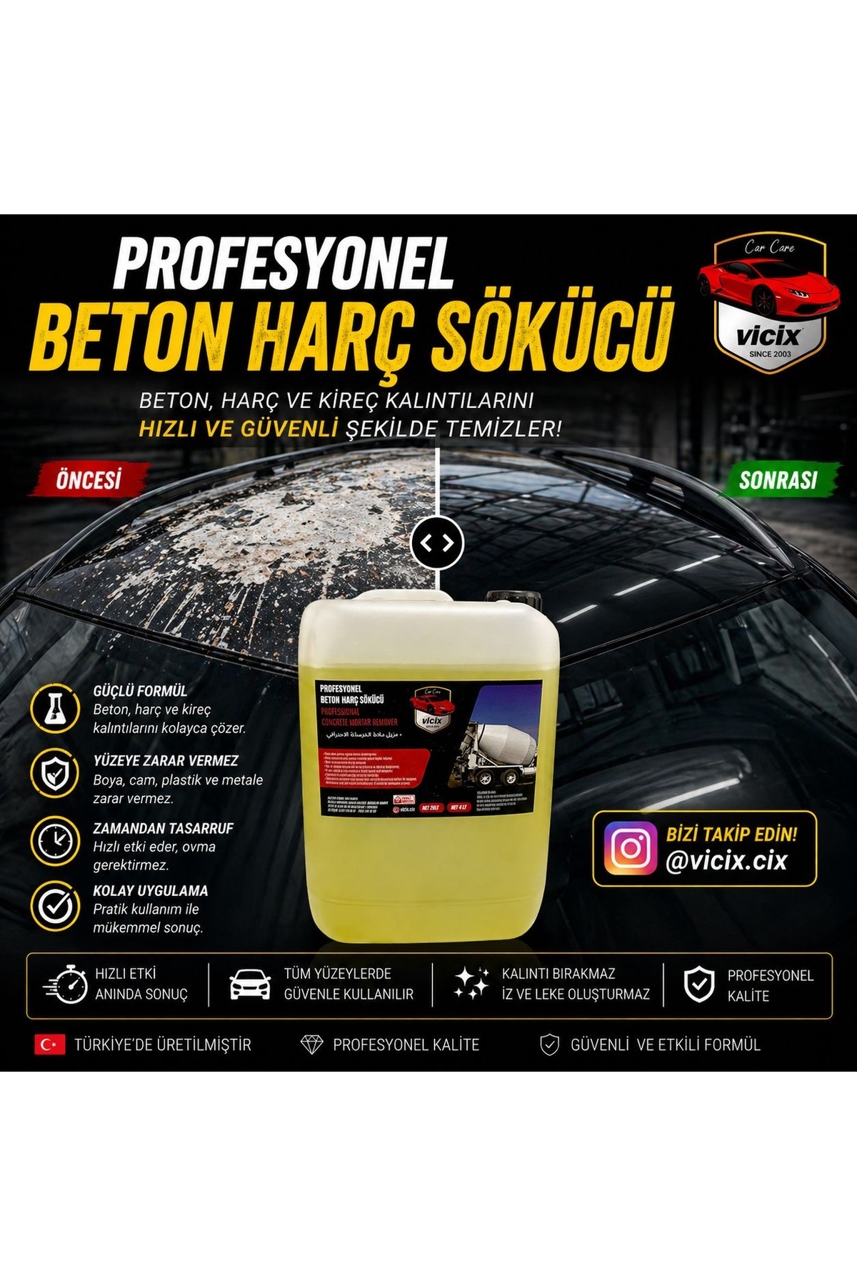 Concrete Mortar Remover 4lt 1 Piece