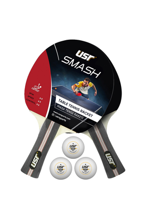 Usr Smash-RB Masa Tenisi 2 Raket + 3 Top Set