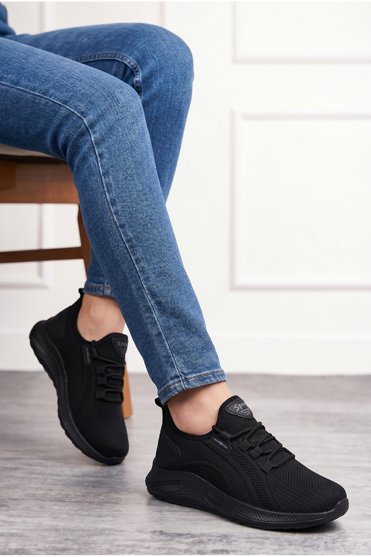 Callibron Unisex, Garantili, Örme Triko,Fileli, Yazlık, Yürüyüş, Koşu, Rahat, Sneaker, Spor Ayakkabı görsel 3