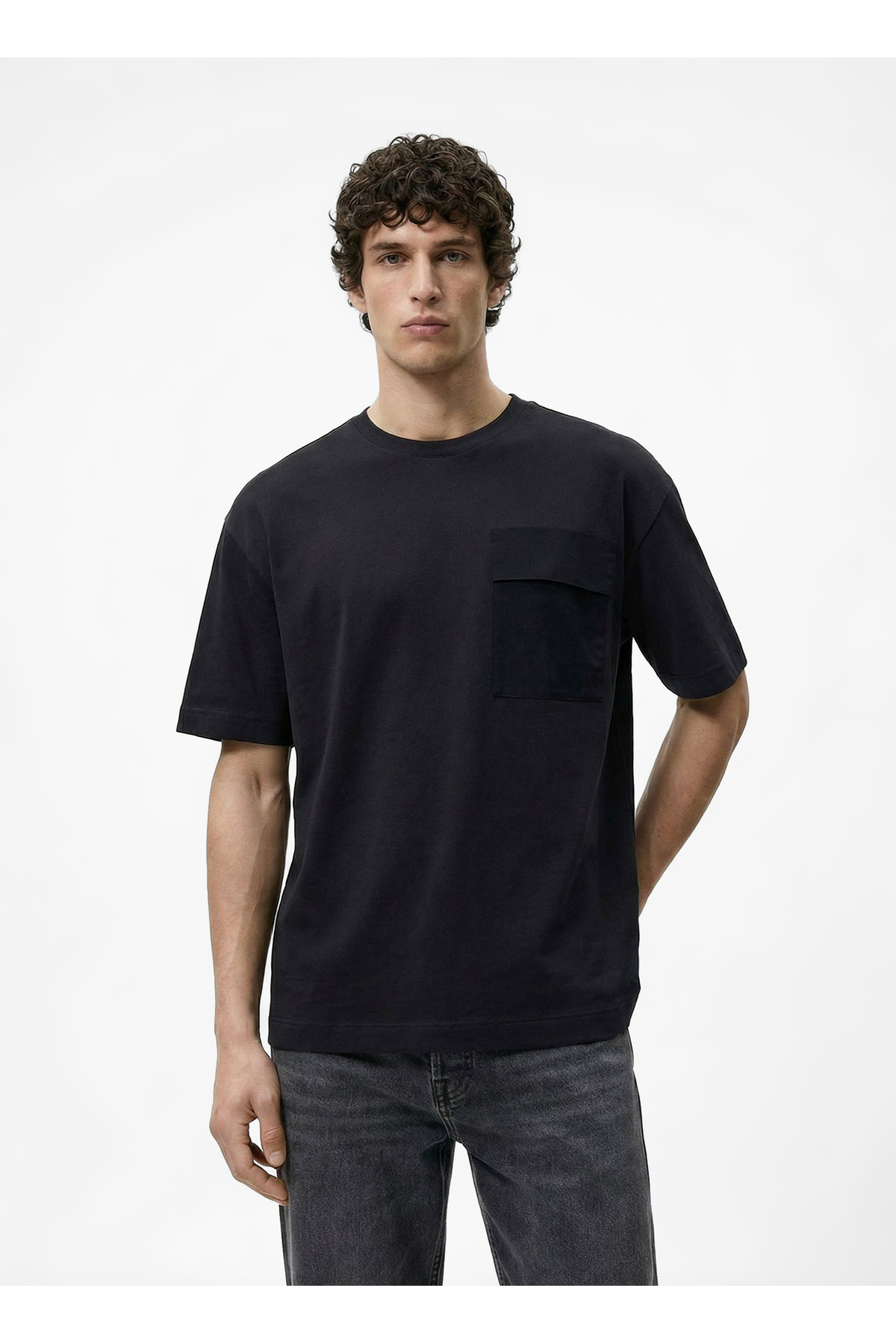 #FR2GOLF Tシャツ 黒 サイズM GMG FIRENZE Siyah Erkek Regular Fit T-Shirt GU26MSS03000 - Fiyatı